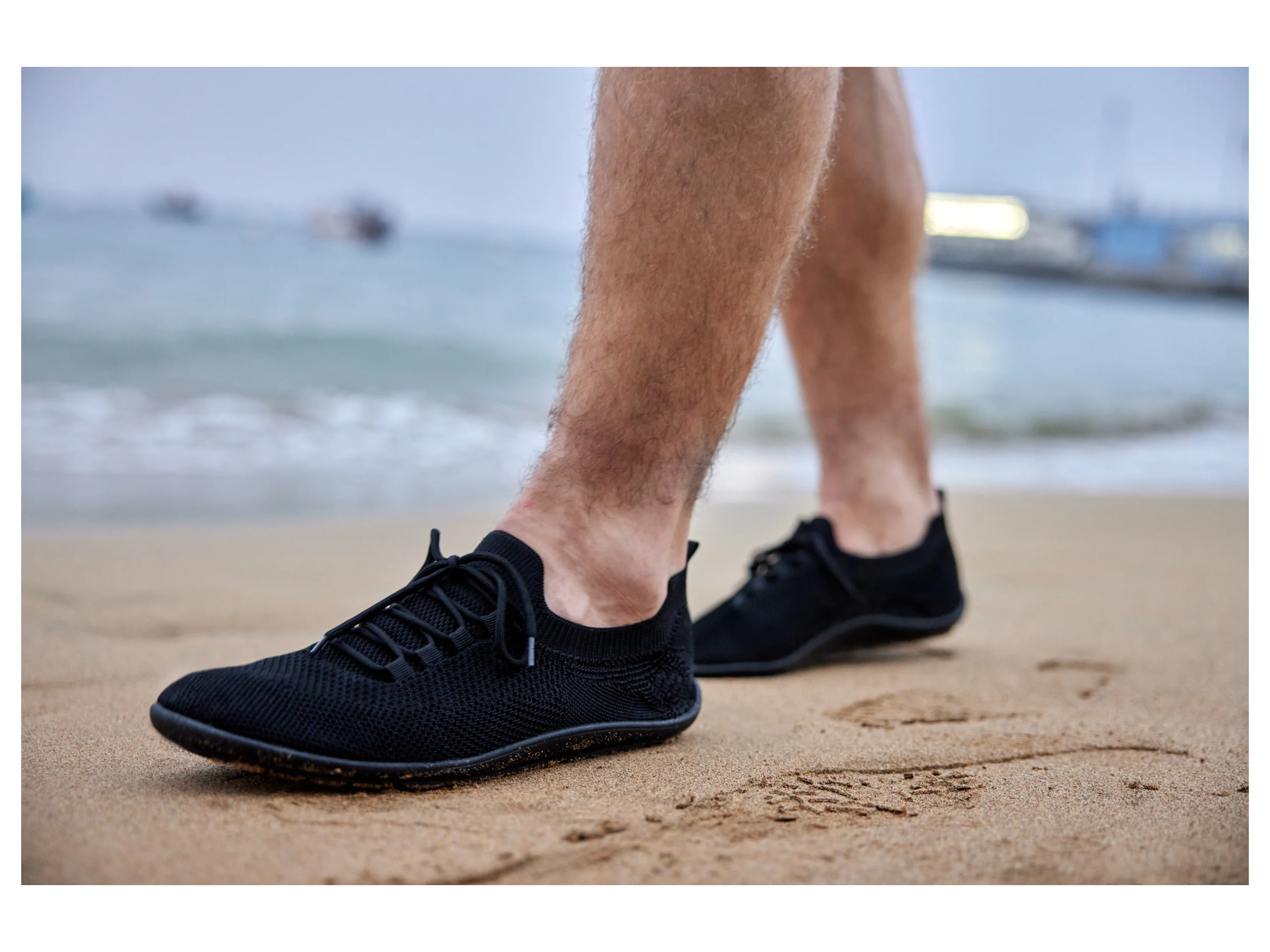 ESMARA MEN Herren Barfußschuh Basic (Schwarz, 41) – Bild 2 von 4