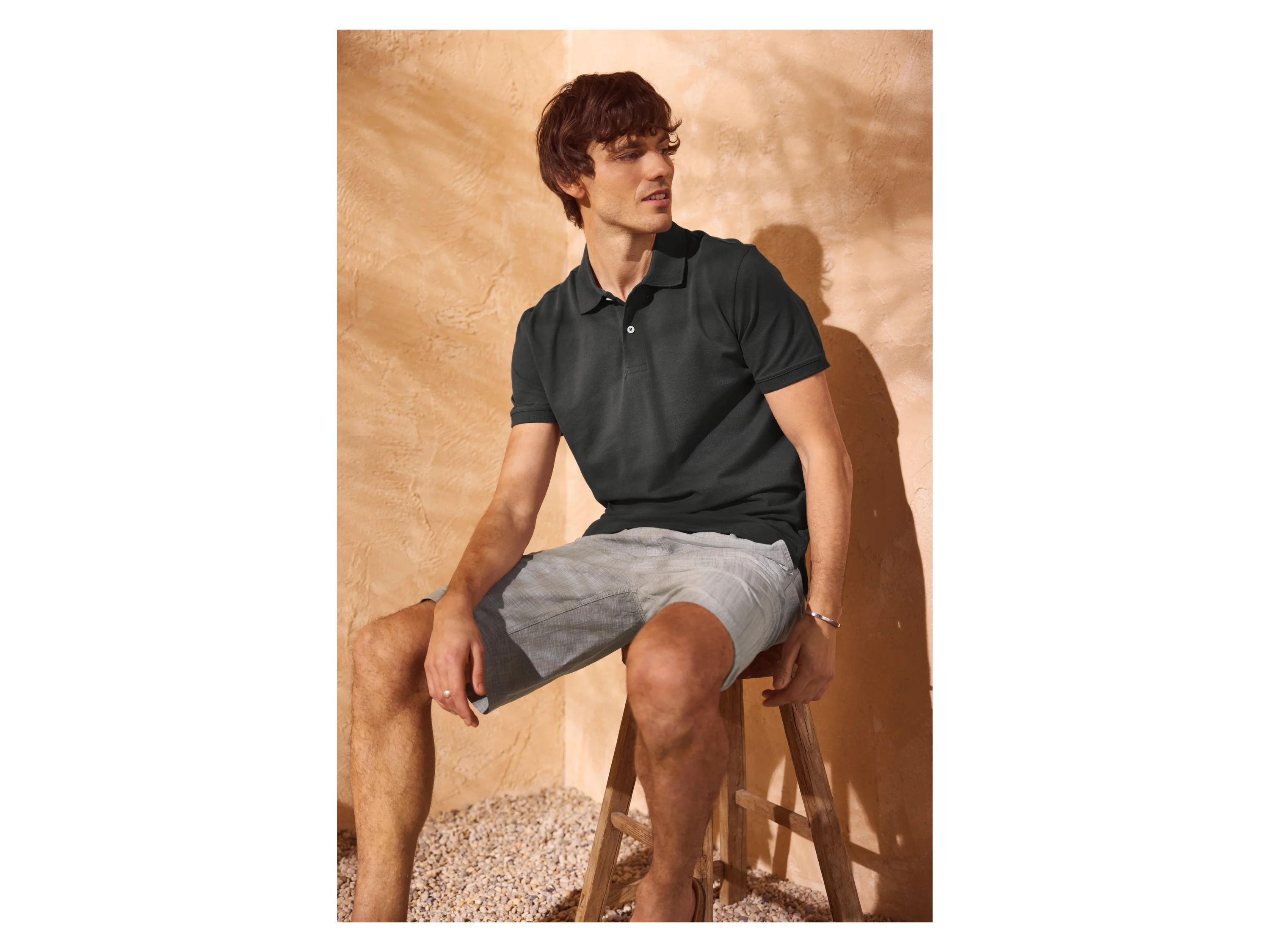 ESMARA MEN Herren Bermuda (Grau, M (48/50)) – Bild 3 von 3