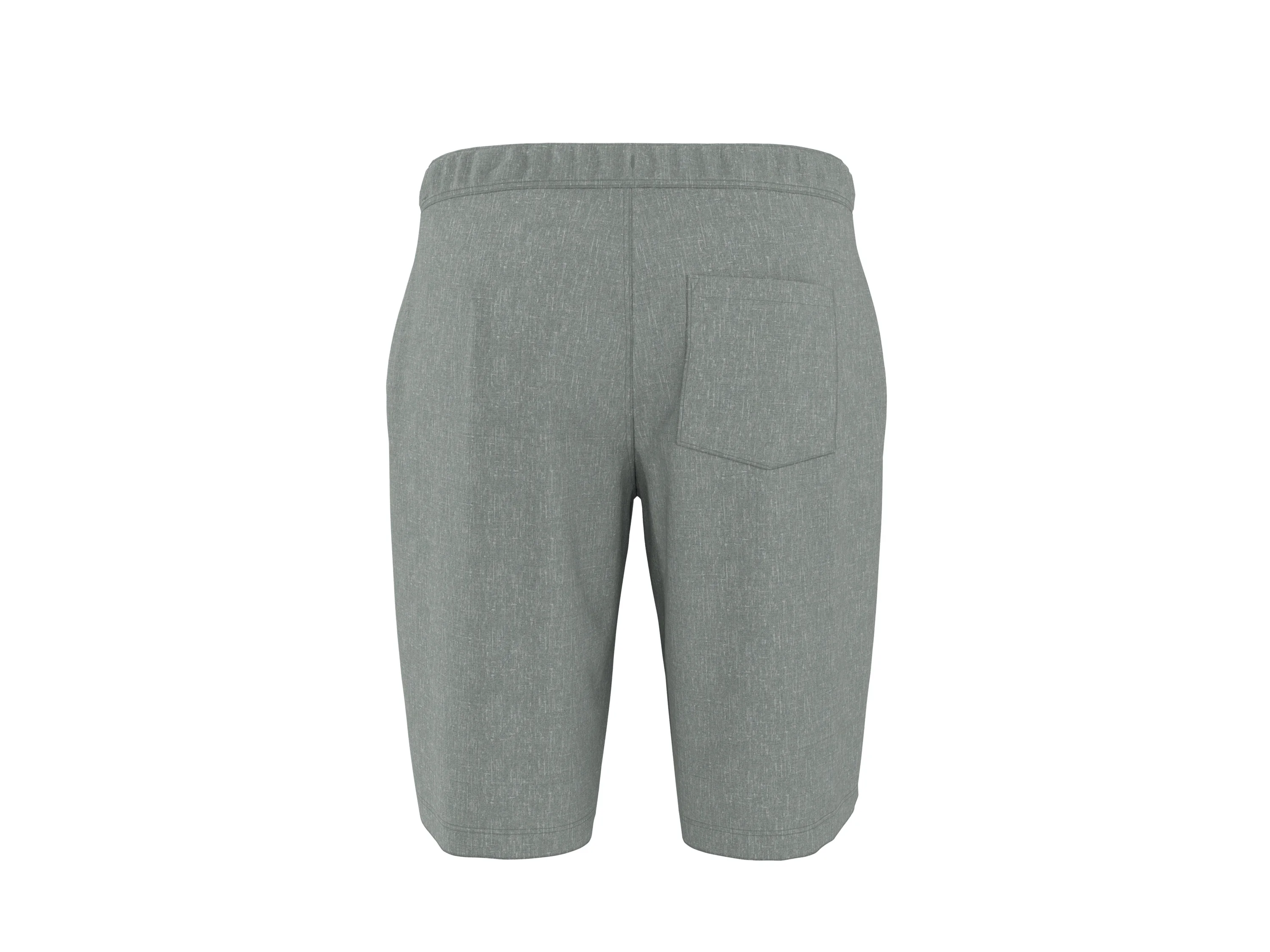 ESMARA MEN Herren Bermuda mit Leinen (Grün, XL (56/58)) – Bild 3 von 4
