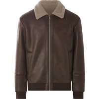 ESMARA MEN Herren Bikerjacke (Braun, M (48/50))