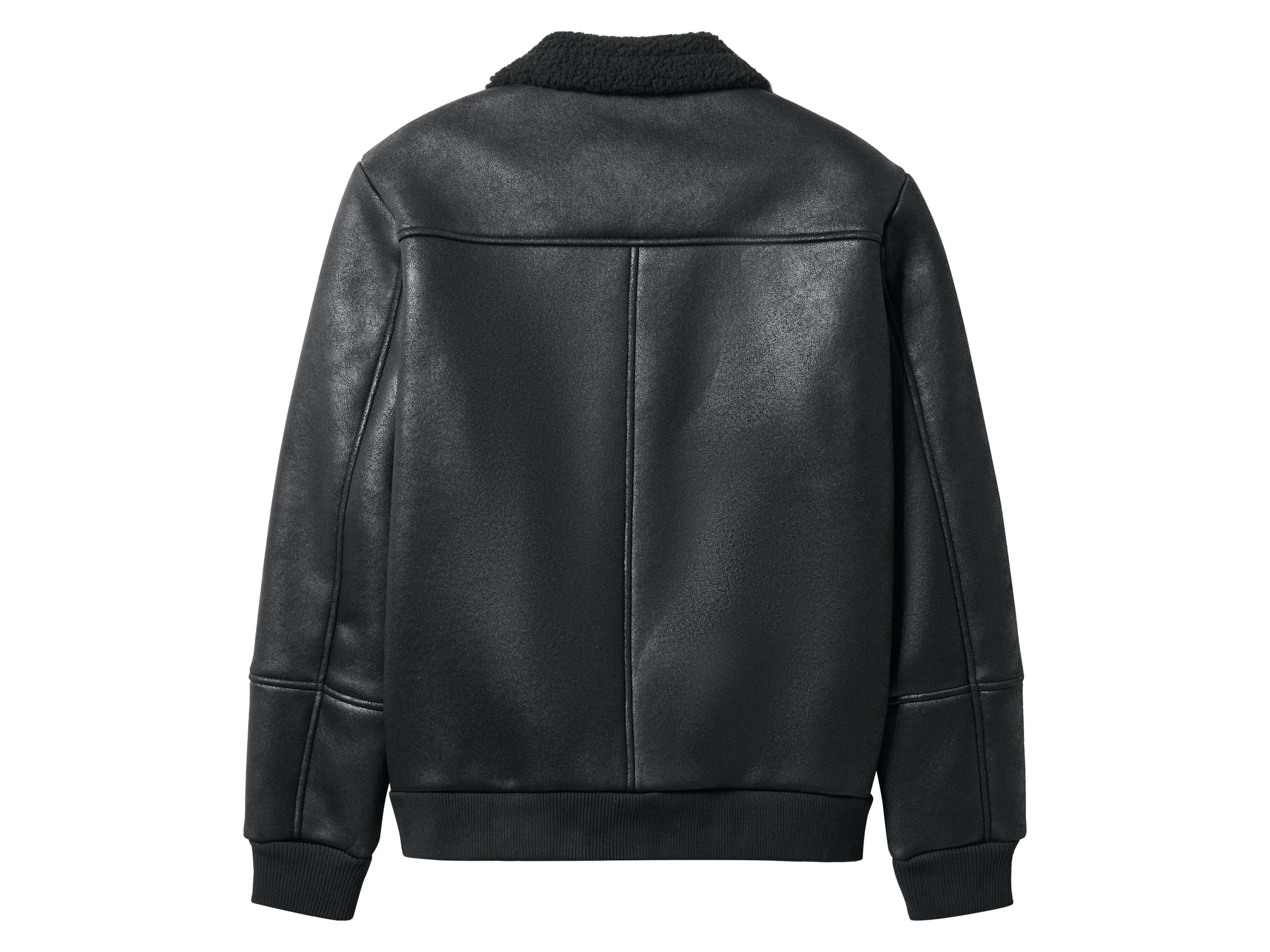 ESMARA MEN Herren Bikerjacke (Schwarz, L (52/54)) – Bild 3 von 3
