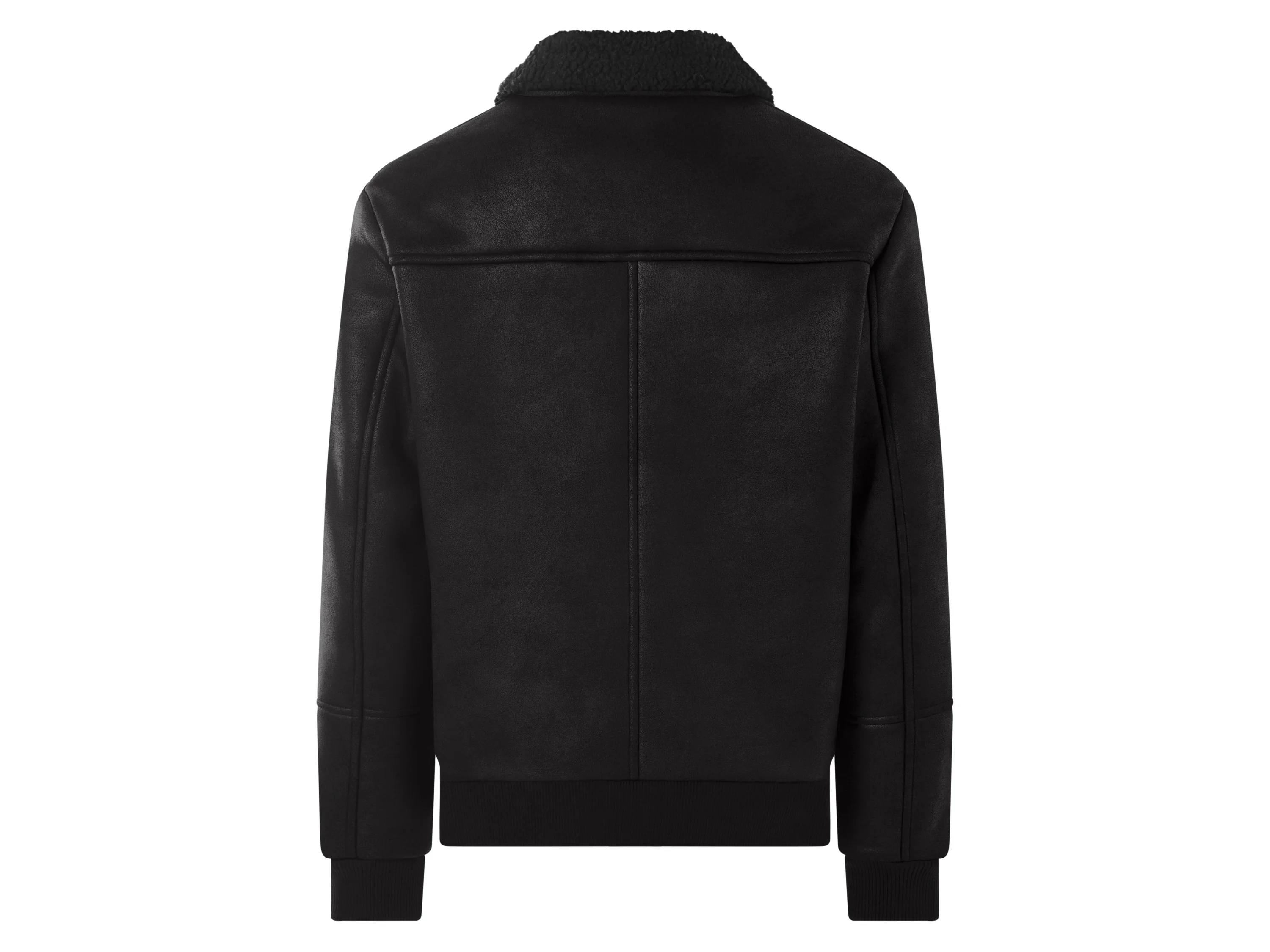 ESMARA MEN Herren Bikerjacke (Schwarz, XL (56/58)) – Bild 3 von 4