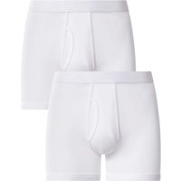 ESMARA MEN Herren Boxer, 2 Stück (Weiß, 4/S)