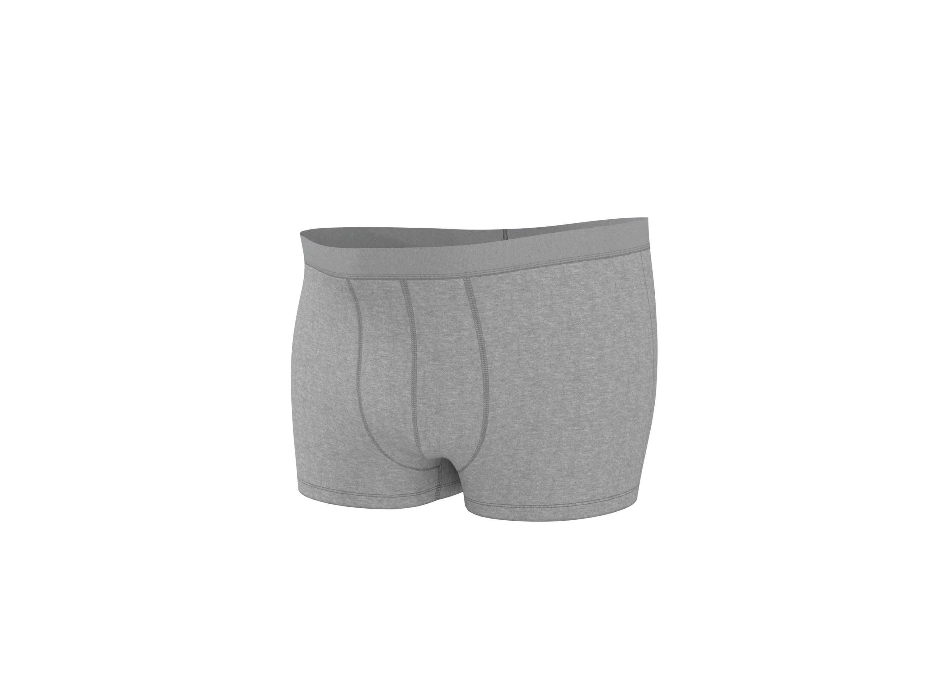 ESMARA MEN Herren Boxer, 3 Stück (schwarz/grau/weiß, 8/XXL) – Bild 3 von 4