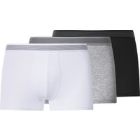 ESMARA MEN Herren Boxer, 3 Stück (schwarz/grau/weiß, 6/L)