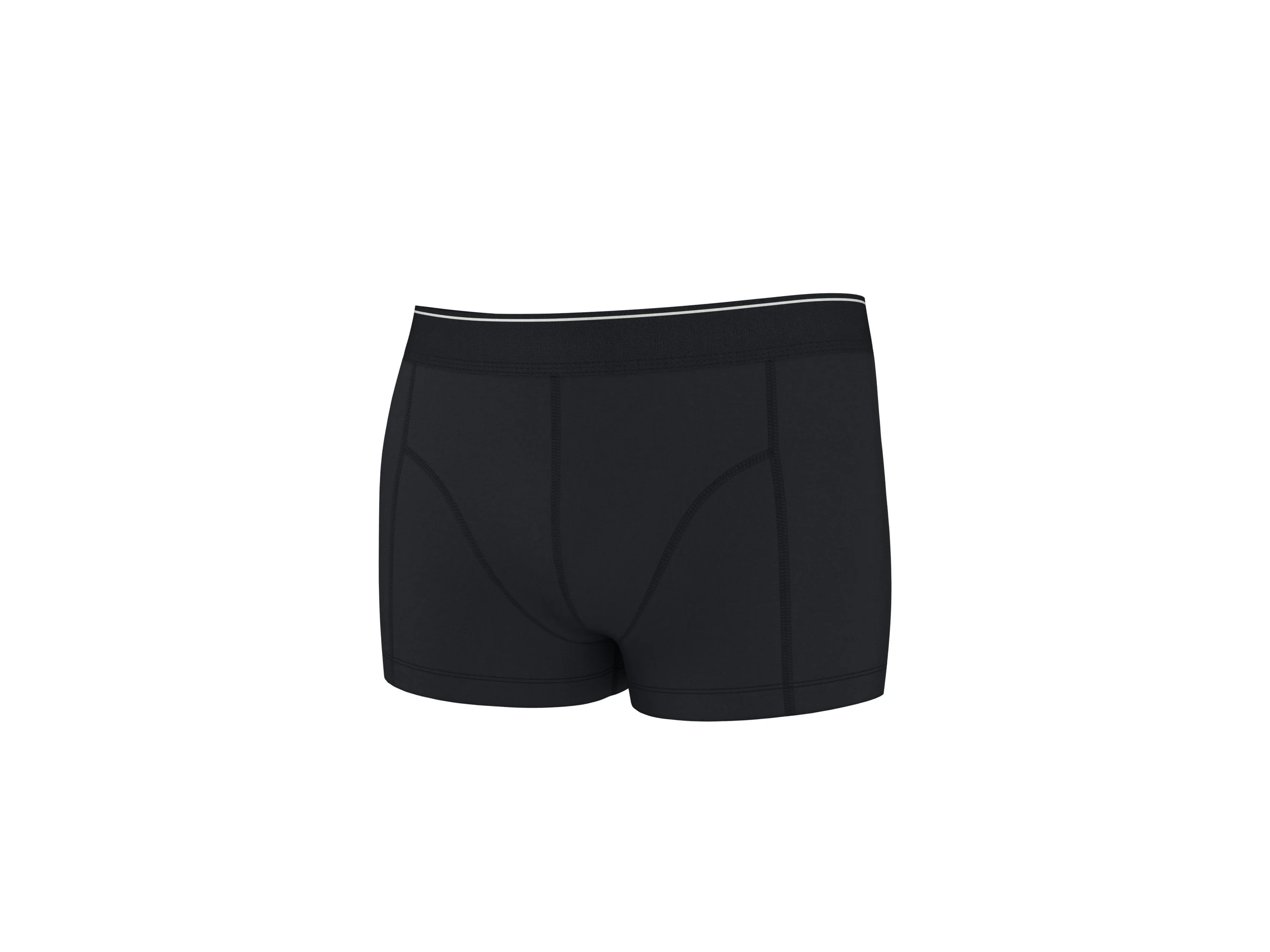 ESMARA MEN Herren Boxer, 3 Stück (schwarz/grün/grau, 4/S) – Bild 3 von 4