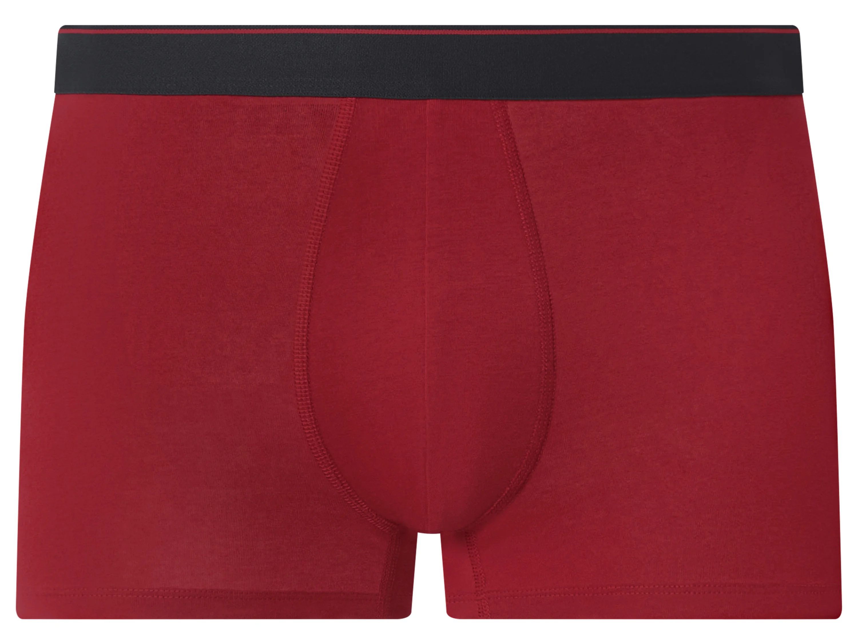 ESMARA MEN Herren Boxer, 3 Stück (Schwarz/Rot, 7/XL) – Bild 2 von 4