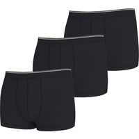 ESMARA MEN Herren Boxer, 3 Stück (Schwarz, 6/L)