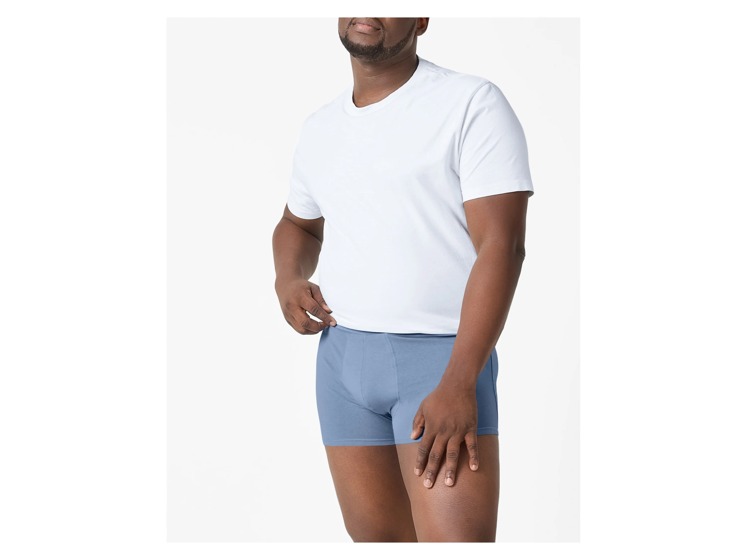 ESMARA MEN Herren Boxer, 3 Stück (schwarz/navy/blau, 8/XXL) – Bild 2 von 4