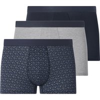 ESMARA MEN Herren Boxer, 3 Stück (grau/navy, 6/L)