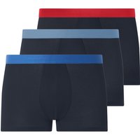 ESMARA MEN Herren Boxer, 3 Stück (Navy, 7/XL)