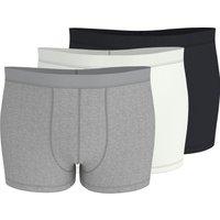 ESMARA MEN Herren Boxer, 3 Stück (schwarz/grau/weiß, 10/4XL)