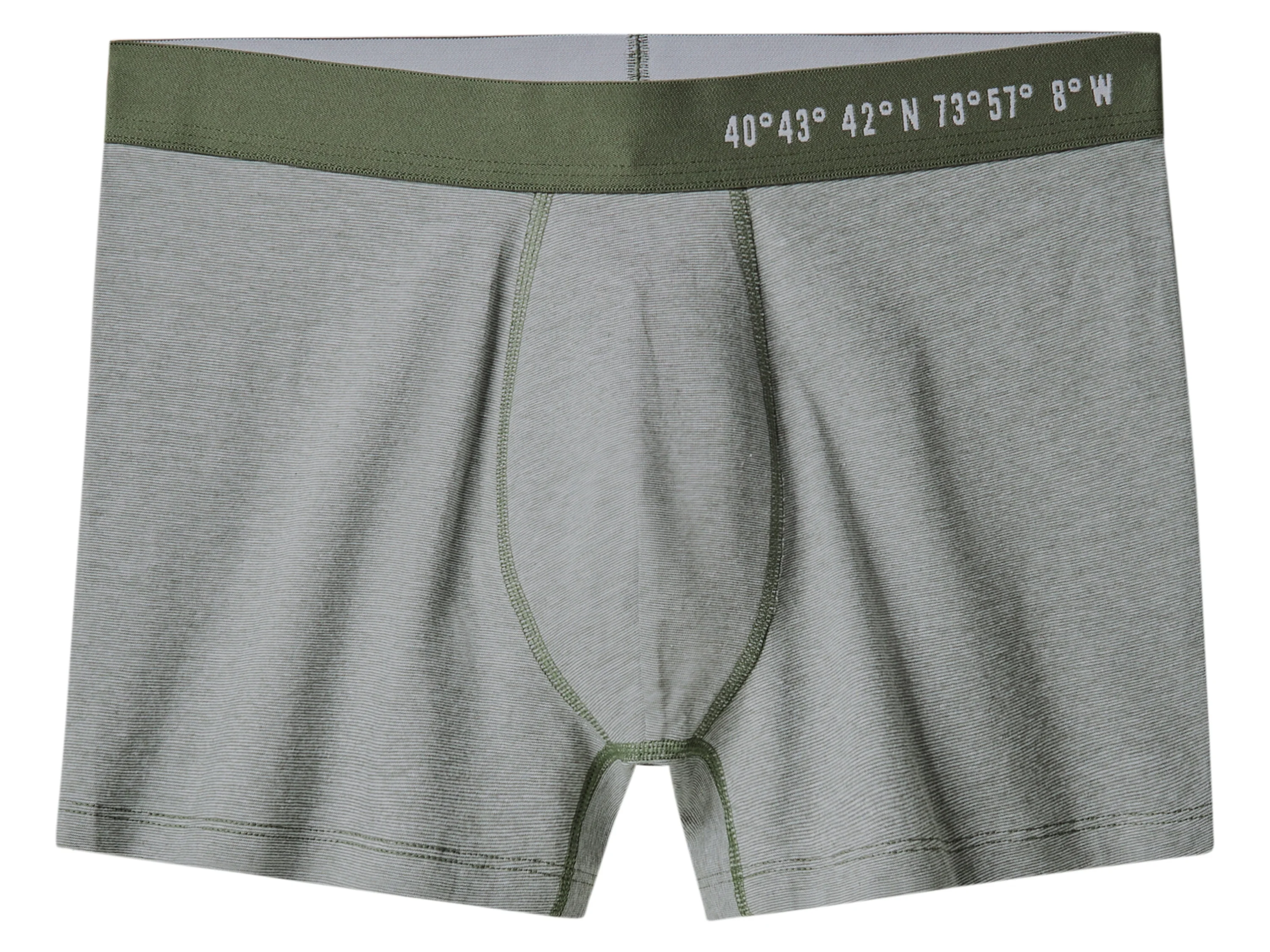 ESMARA MEN Herren Boxer, 3 Stück (Grün/Weiß, 4/S) – Bild 3 von 4