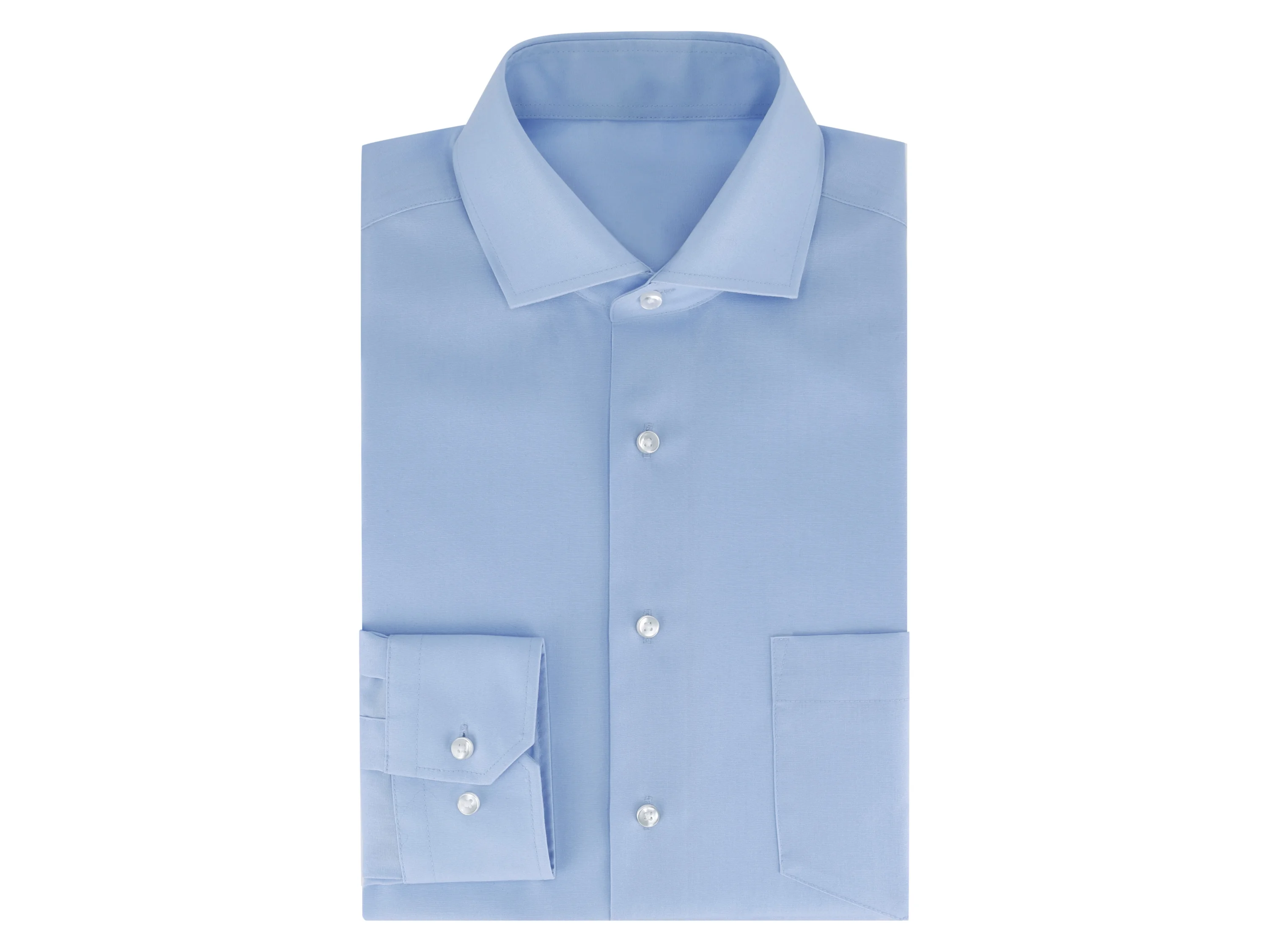 ESMARA MEN Herren Businesshemd, Regular Fit (Hellblau, 45) – Bild 4 von 4