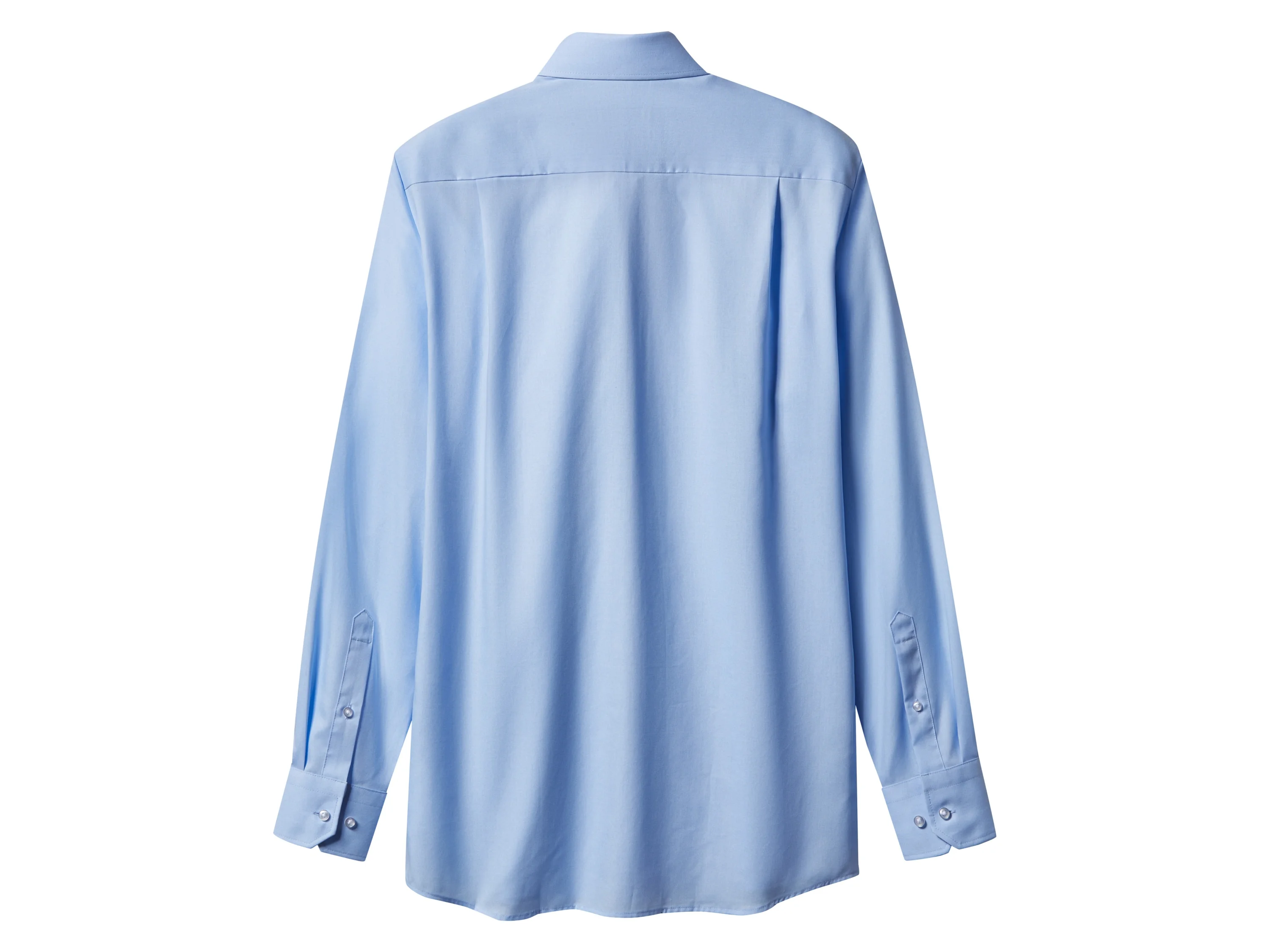 ESMARA MEN Herren Businesshemd, Regular Fit (Hellblau, 44) – Bild 3 von 4