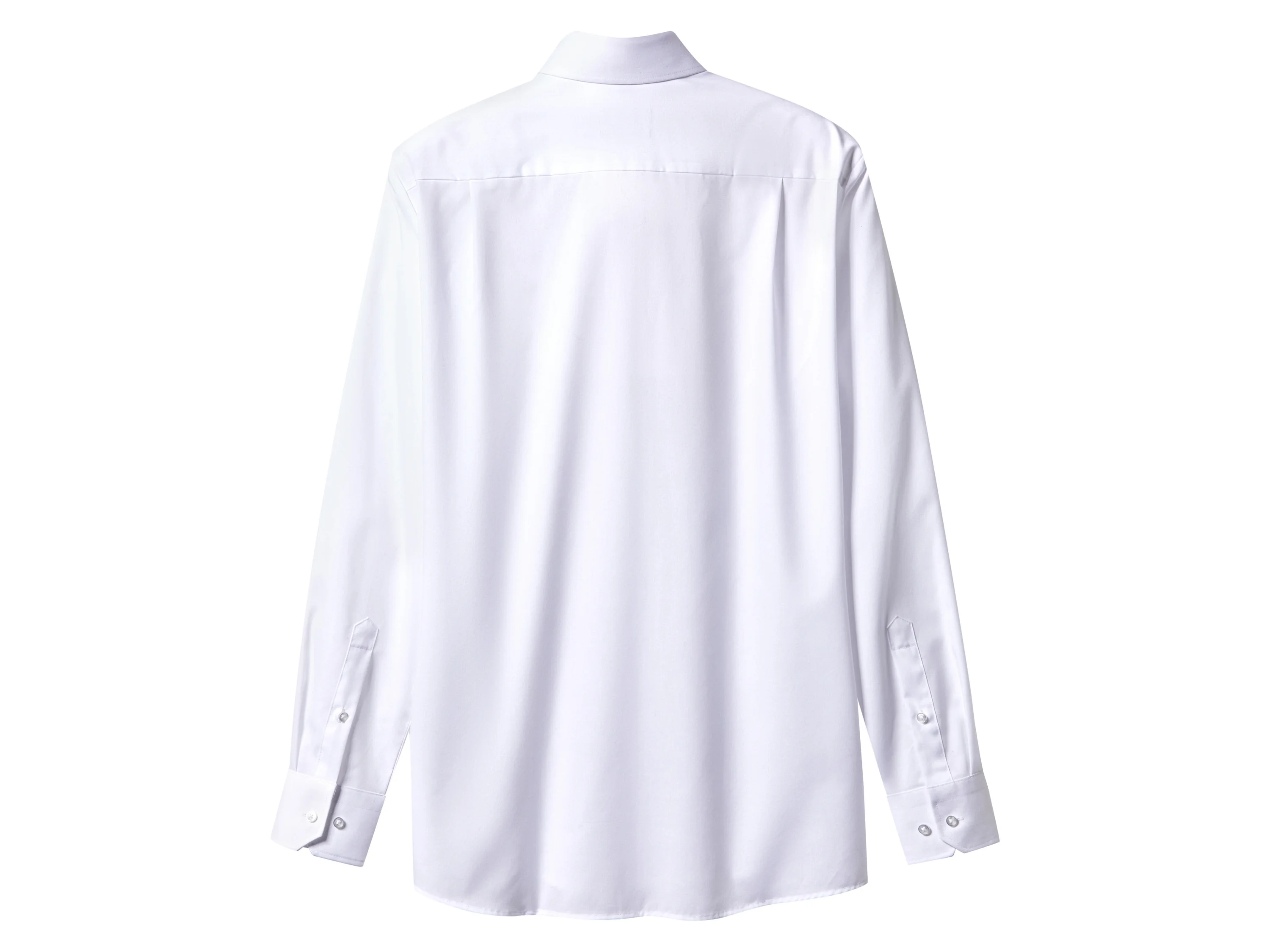 ESMARA MEN Herren Businesshemd, Regular Fit (Weiß, 44) – Bild 3 von 4