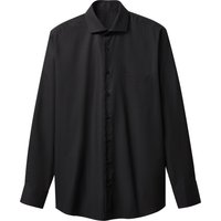 ESMARA MEN Herren Businesshemd, Regular Fit (Schwarz, 42)