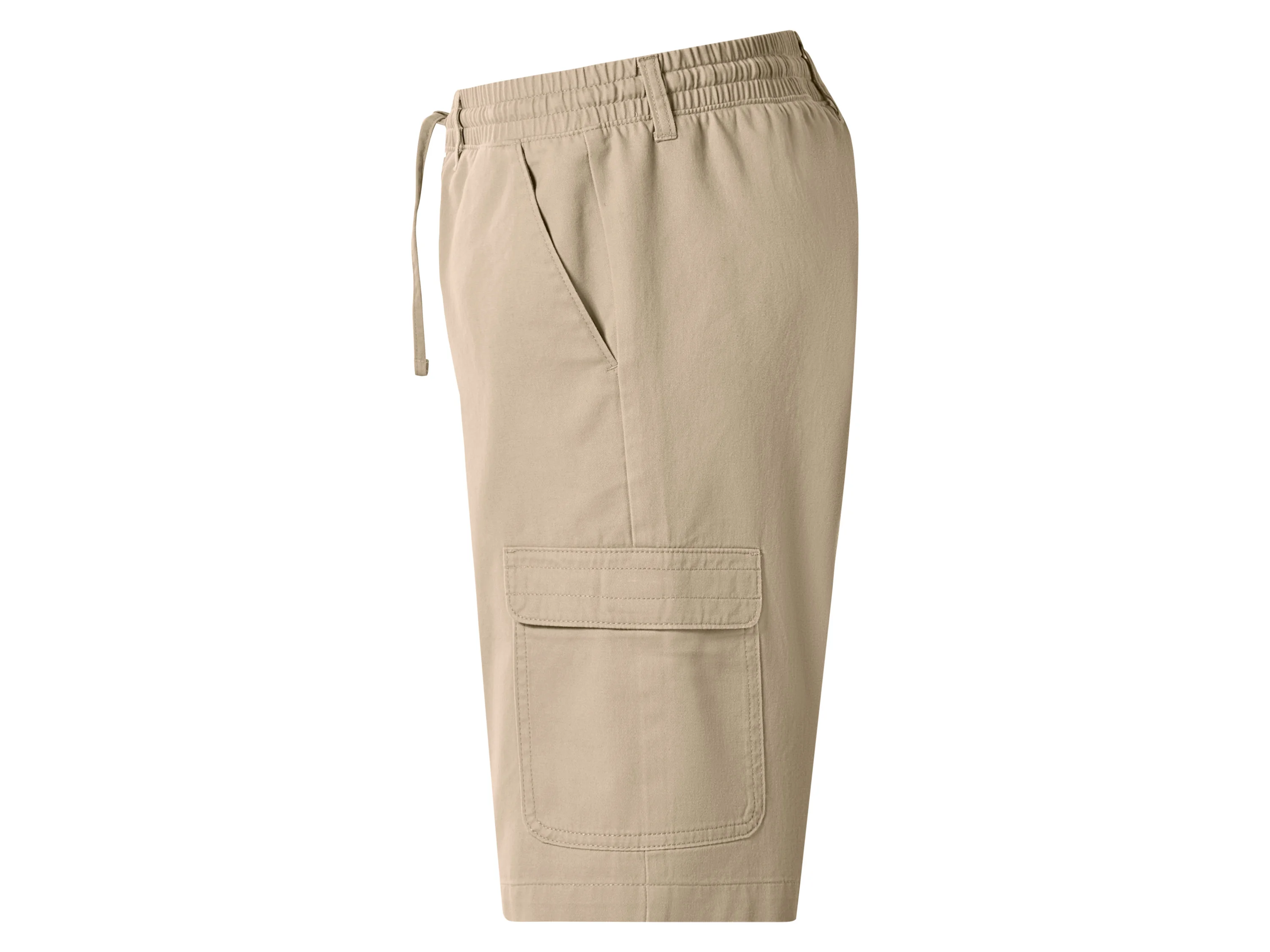 ESMARA MEN Herren Cargo-Bermudas (Beige, L (52/54)) – Bild 2 von 3