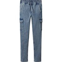 ESMARA MEN Herren Cargo-Denim-Joggers (Blau, 50)