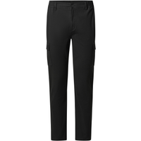 ESMARA MEN Herren Cargohose, mit seitlichen Eingrifftaschen (Schwarz, XL (56/58))
