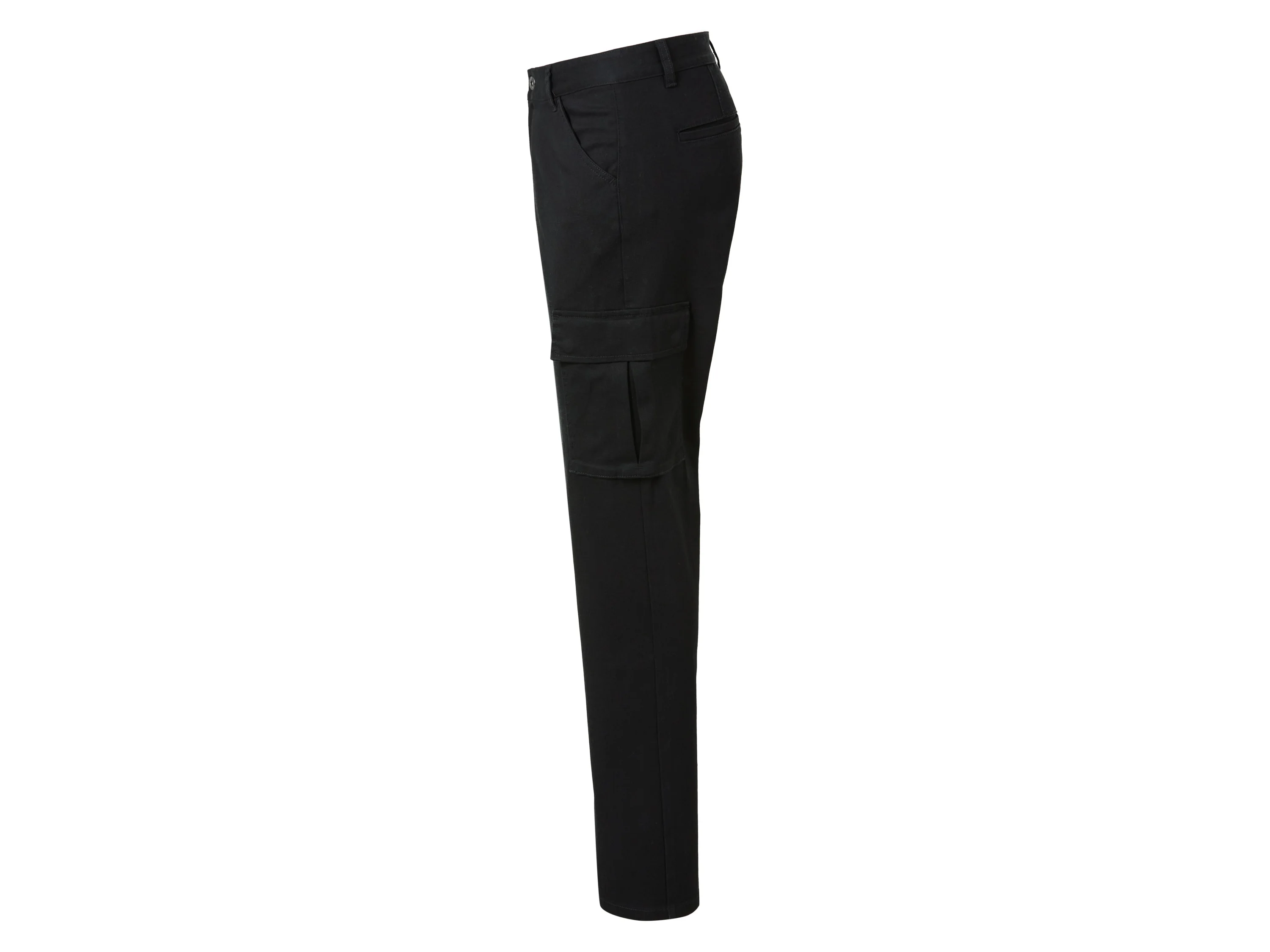 ESMARA MEN Herren Cargohose, im 5-Pocket-Style (Schwarz, 54) – Bild 4 von 4