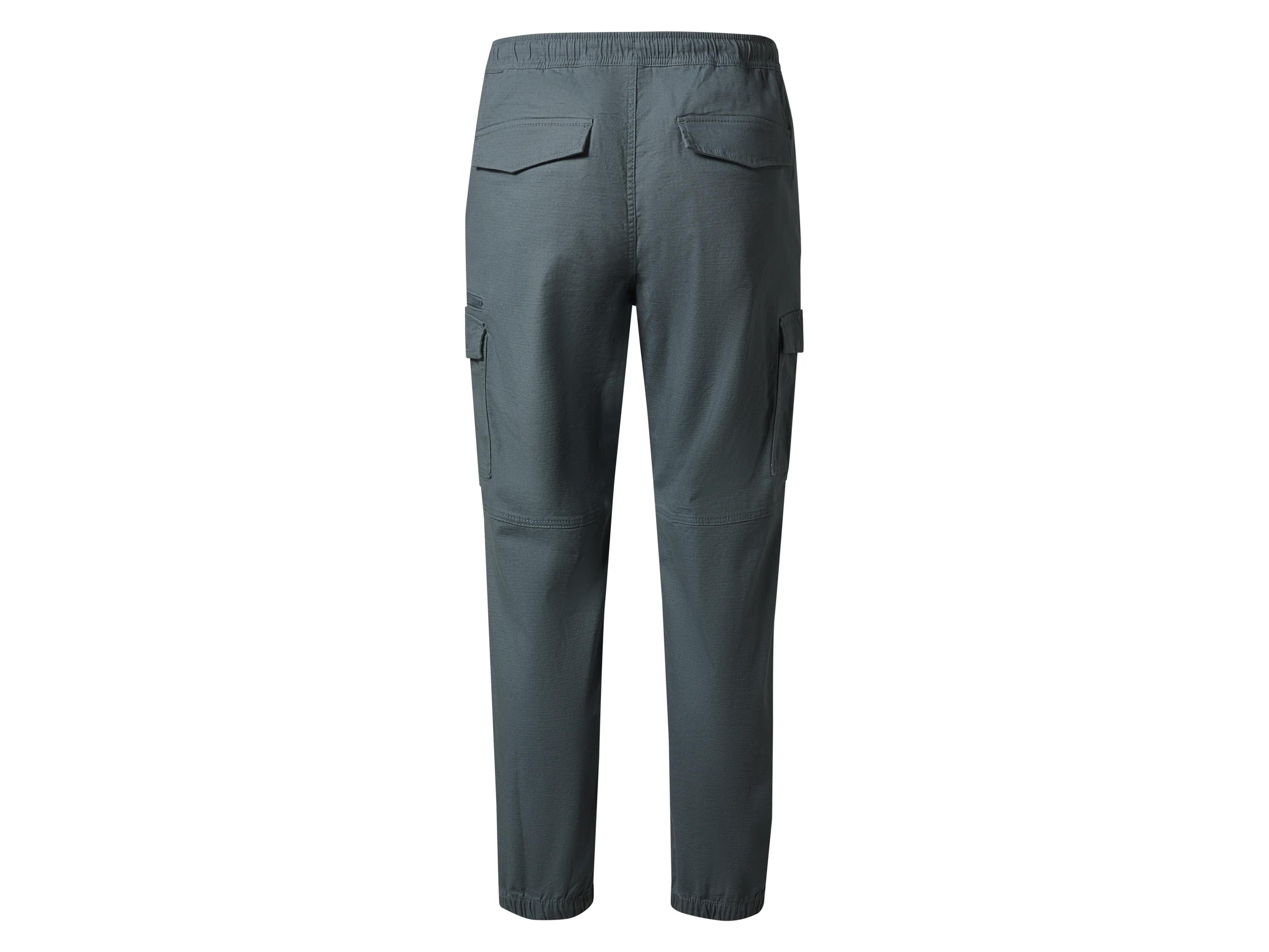 ESMARA MEN Herren Cargohose, mit Ripstop-Muster (Dunkelgrau, L (52/54)) – Bild 3 von 4