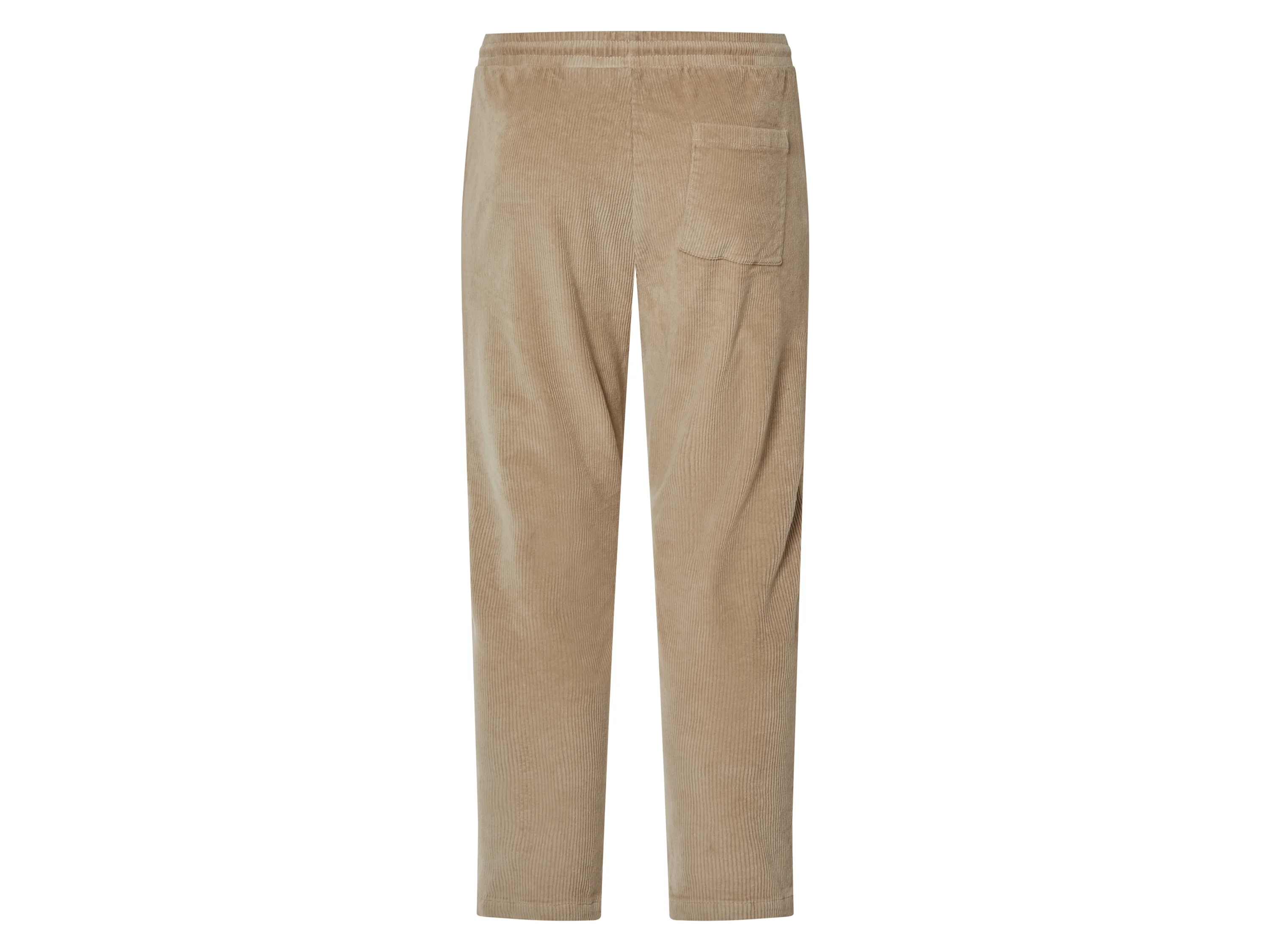 ESMARA MEN Herren Cordhose, Slim Fit, mit normaler Leibhöhe (Beige, L(52/54)) – Bild 3 von 3