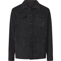 ESMARA MEN Herren Cordjacke, mit Brusttaschen (Schwarz, XXL(60/62))