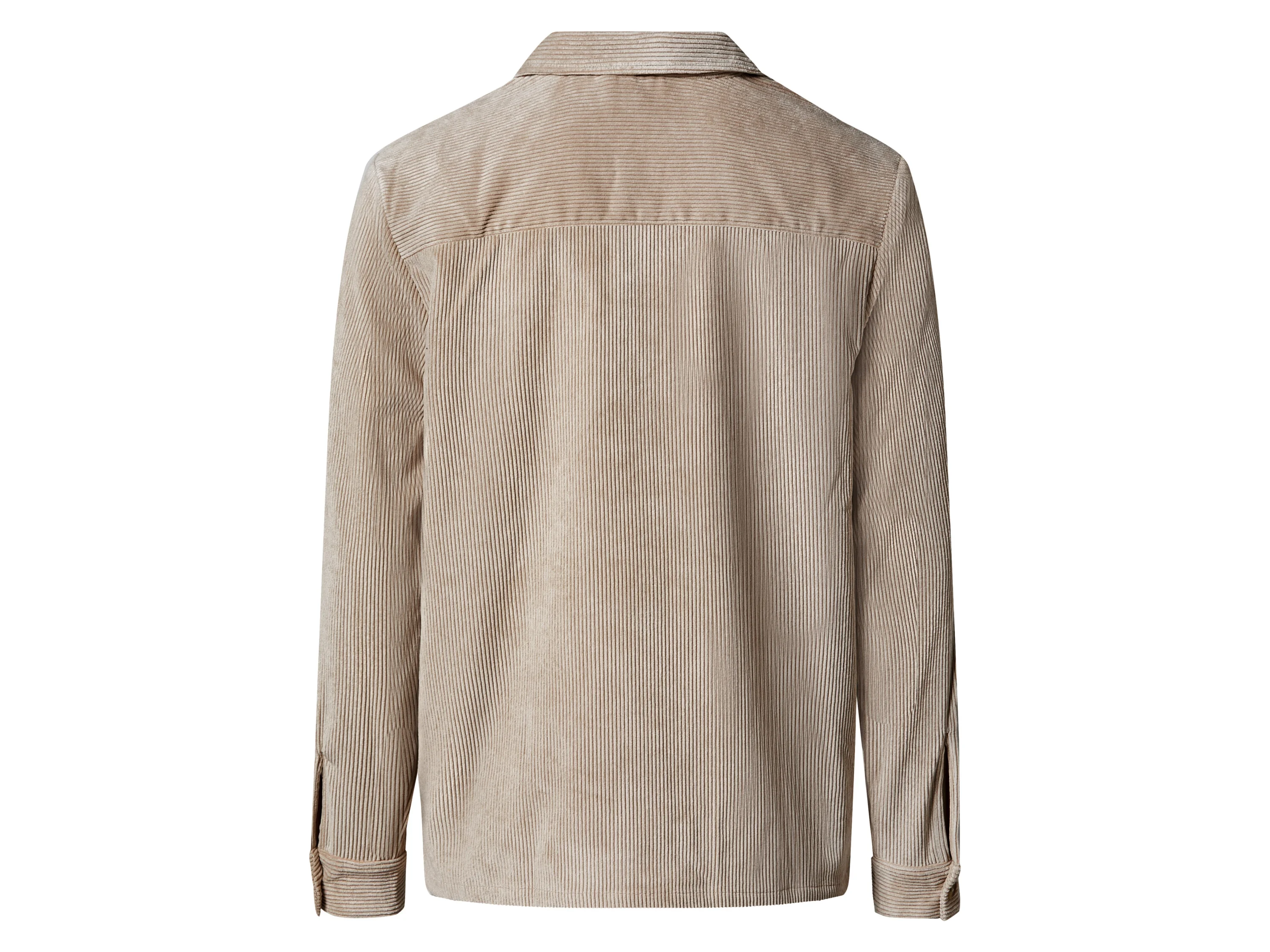 ESMARA MEN Herren Cordjacke, mit Brusttaschen (Beige, S(44/46)) – Bild 3 von 4