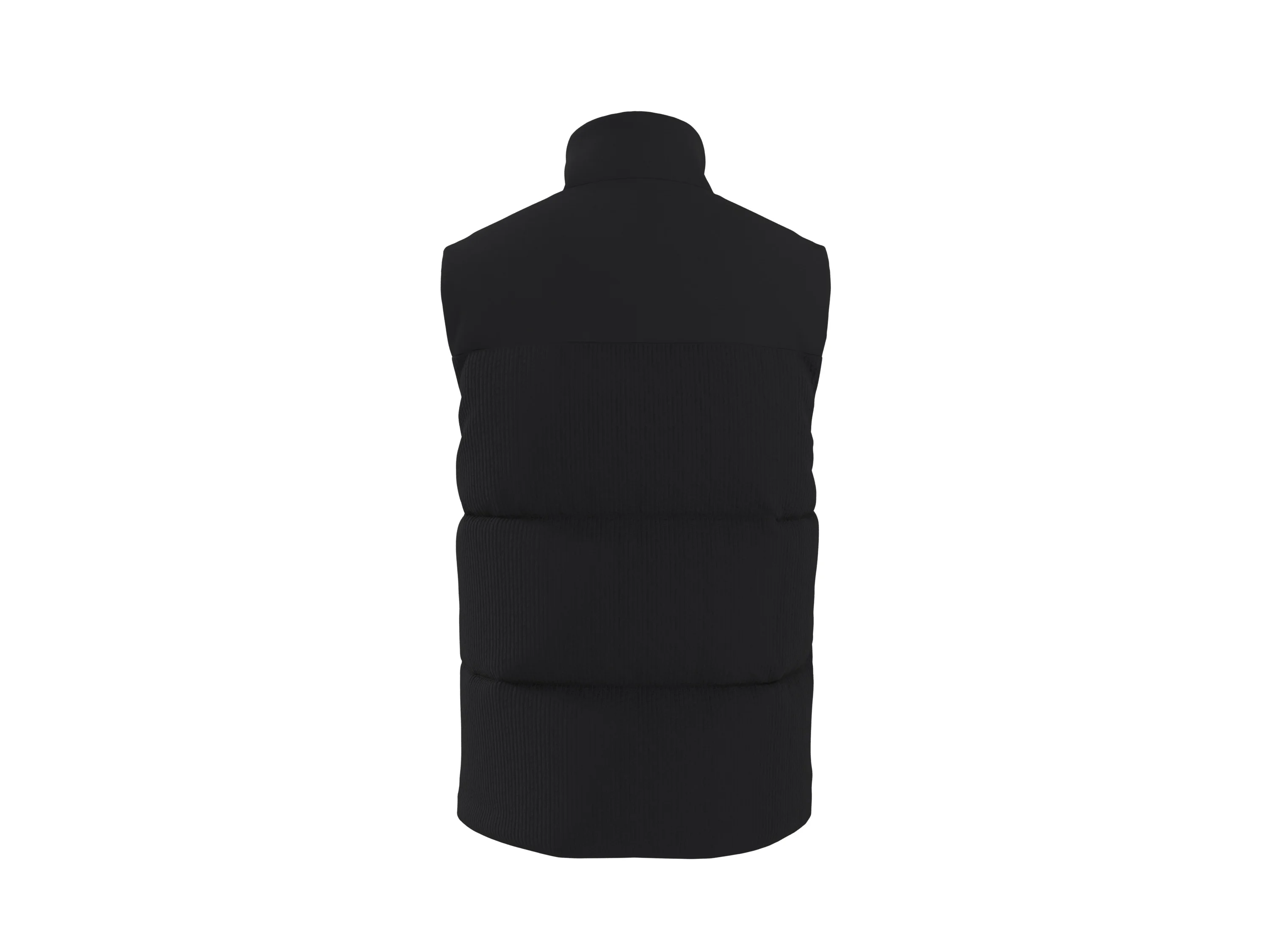 ESMARA MEN Herren Cordweste (Schwarz, M (48/50)) – Bild 2 von 3
