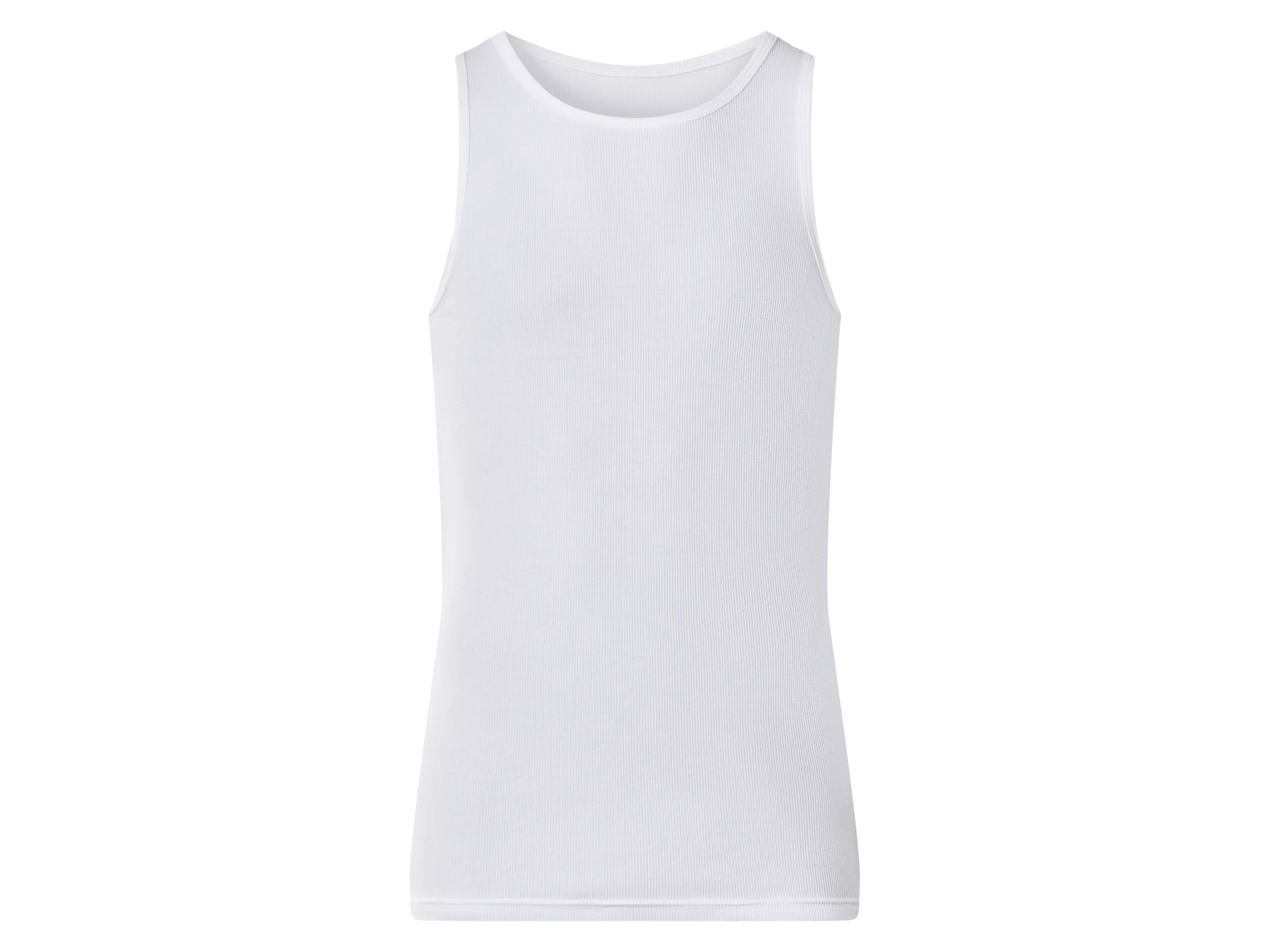 ESMARA MEN Herren Doppelripp-Achselhemden, 2 Stück (Weiß, 8/XXL) – Bild 3 von 3