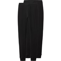 ESMARA MEN Herren Feinripp-Unterhosen, lang (Schwarz, 4/S)