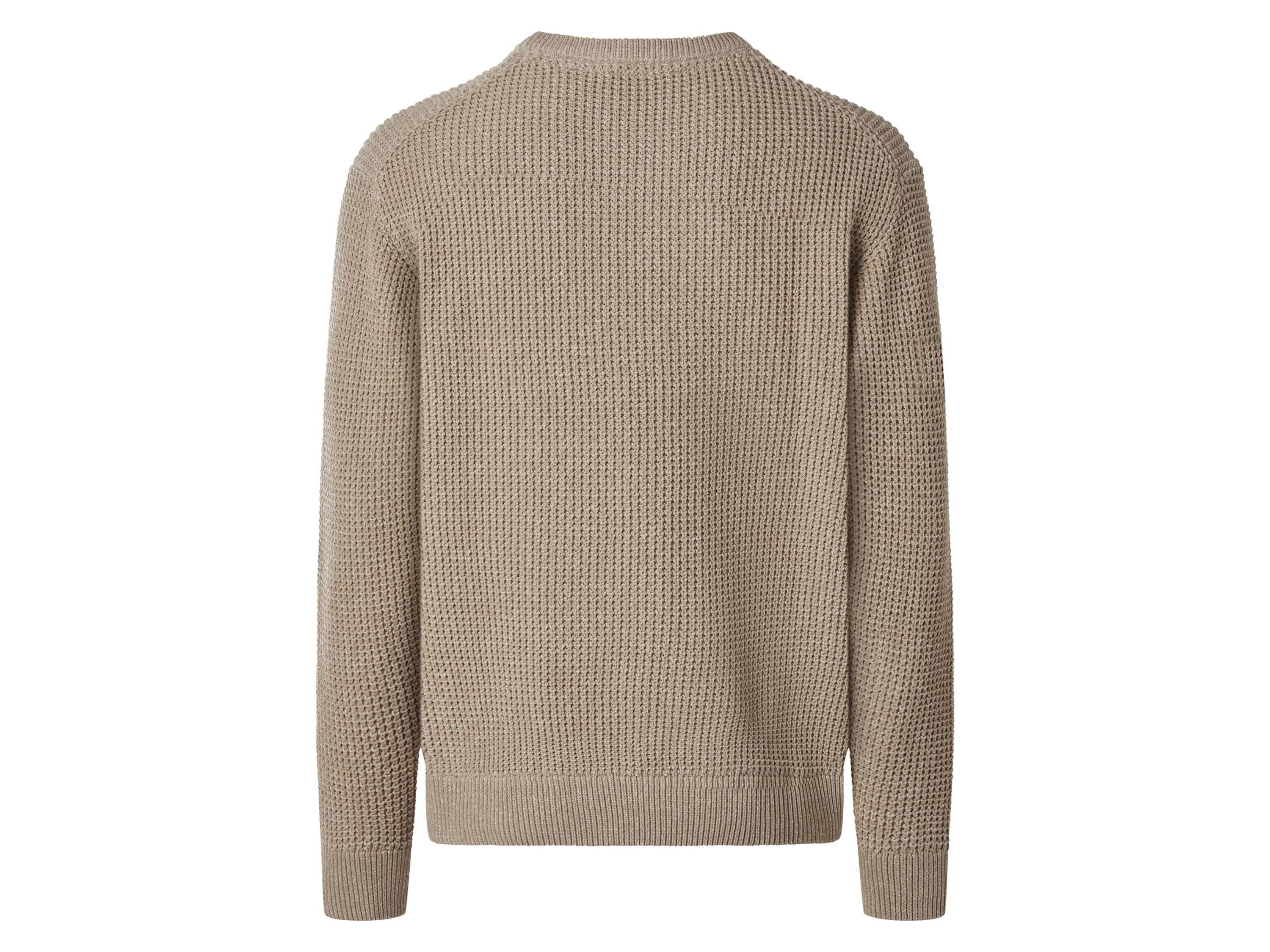 ESMARA MEN Herren Feinstrickpullover (Beige, L (52/54)) – Bild 3 von 3
