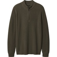 ESMARA MEN Herren Feinstrickpullover / Feinstricktroyer (Olive, L (52/54))