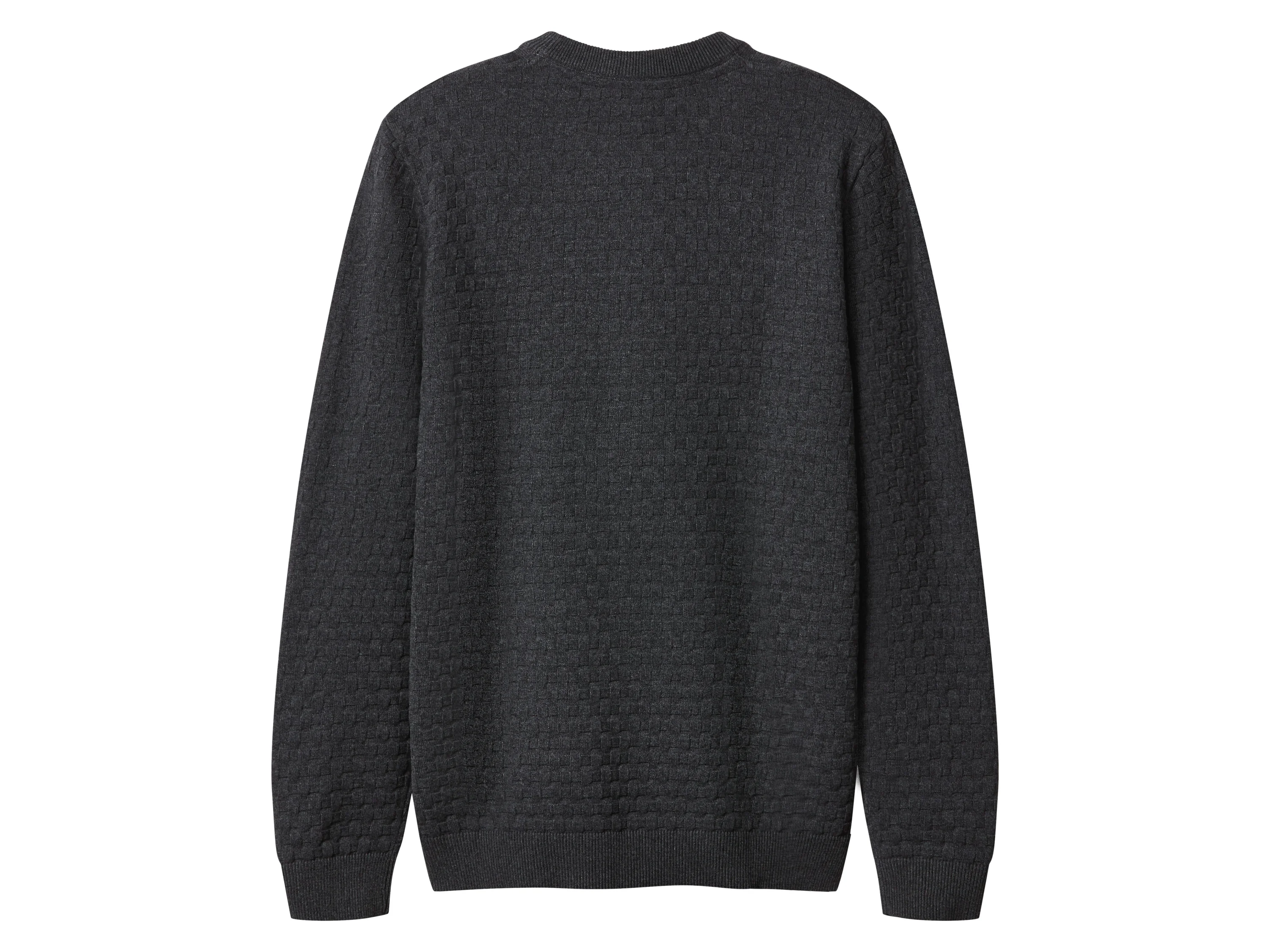 ESMARA MEN Herren Feinstrickpullover / Feinstricktroyer (Dunkelgrau, XL (56/58)) – Bild 3 von 4