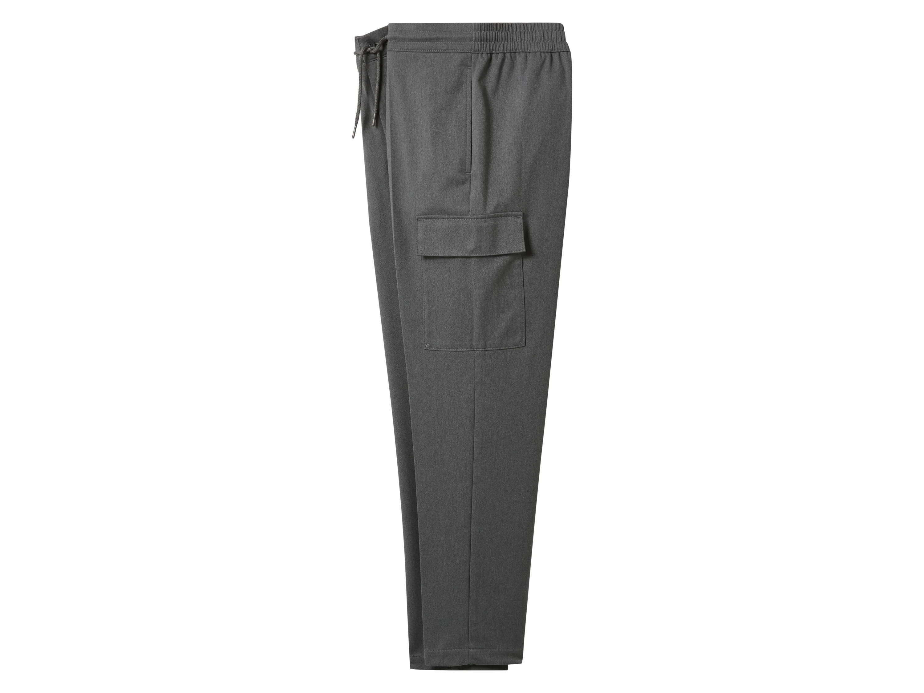 ESMARA MEN Herren Flanell-Cargohose (grau, S (44/46)) – Bild 4 von 4