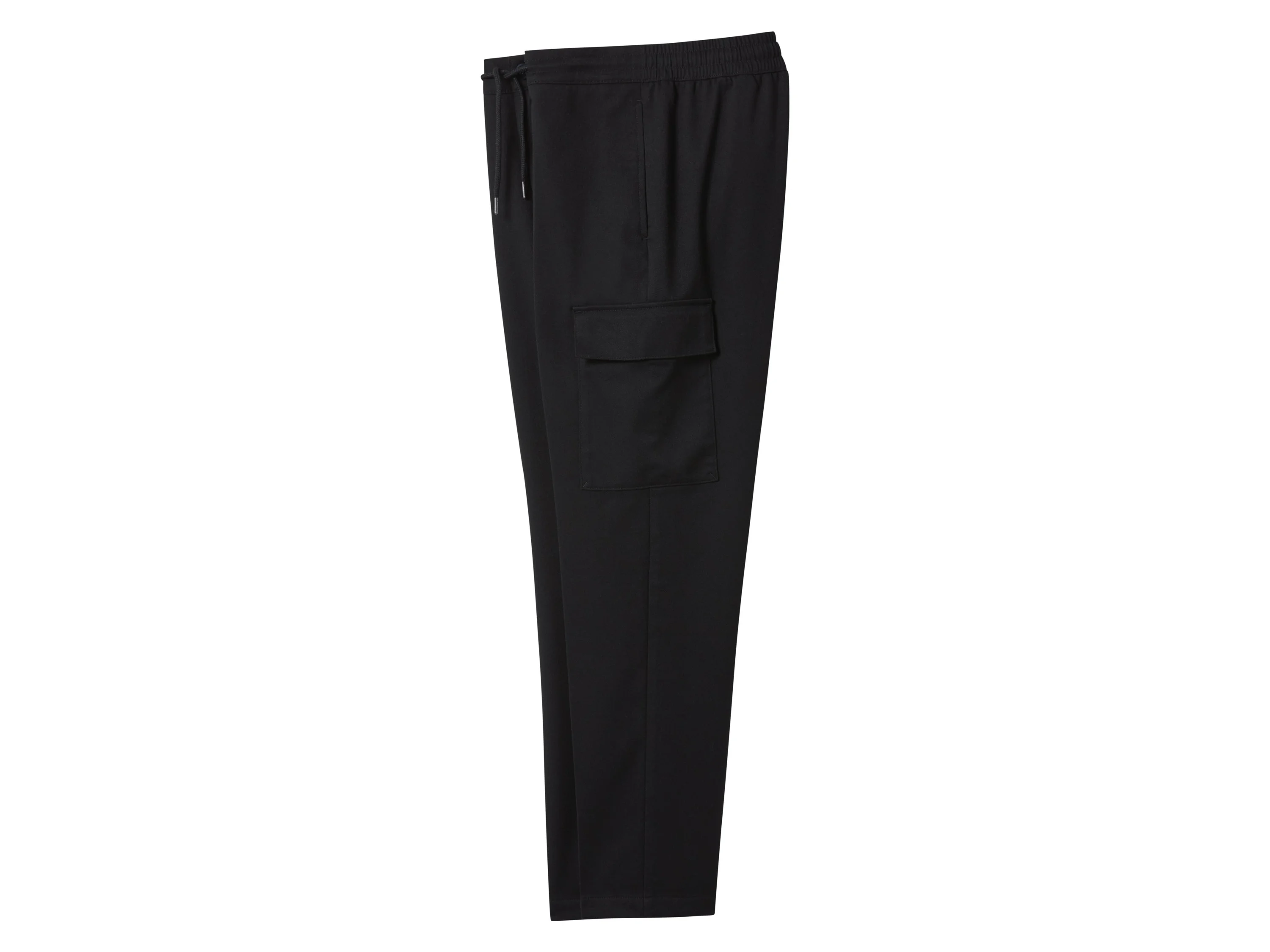 ESMARA MEN Herren Flanell-Cargohose (Schwarz, M (48/50)) – Bild 4 von 4