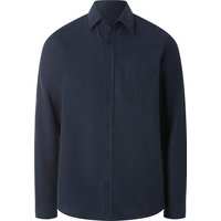 ESMARA MEN Herren Flanell-Freizeithemd (Navy, XL (43/44))