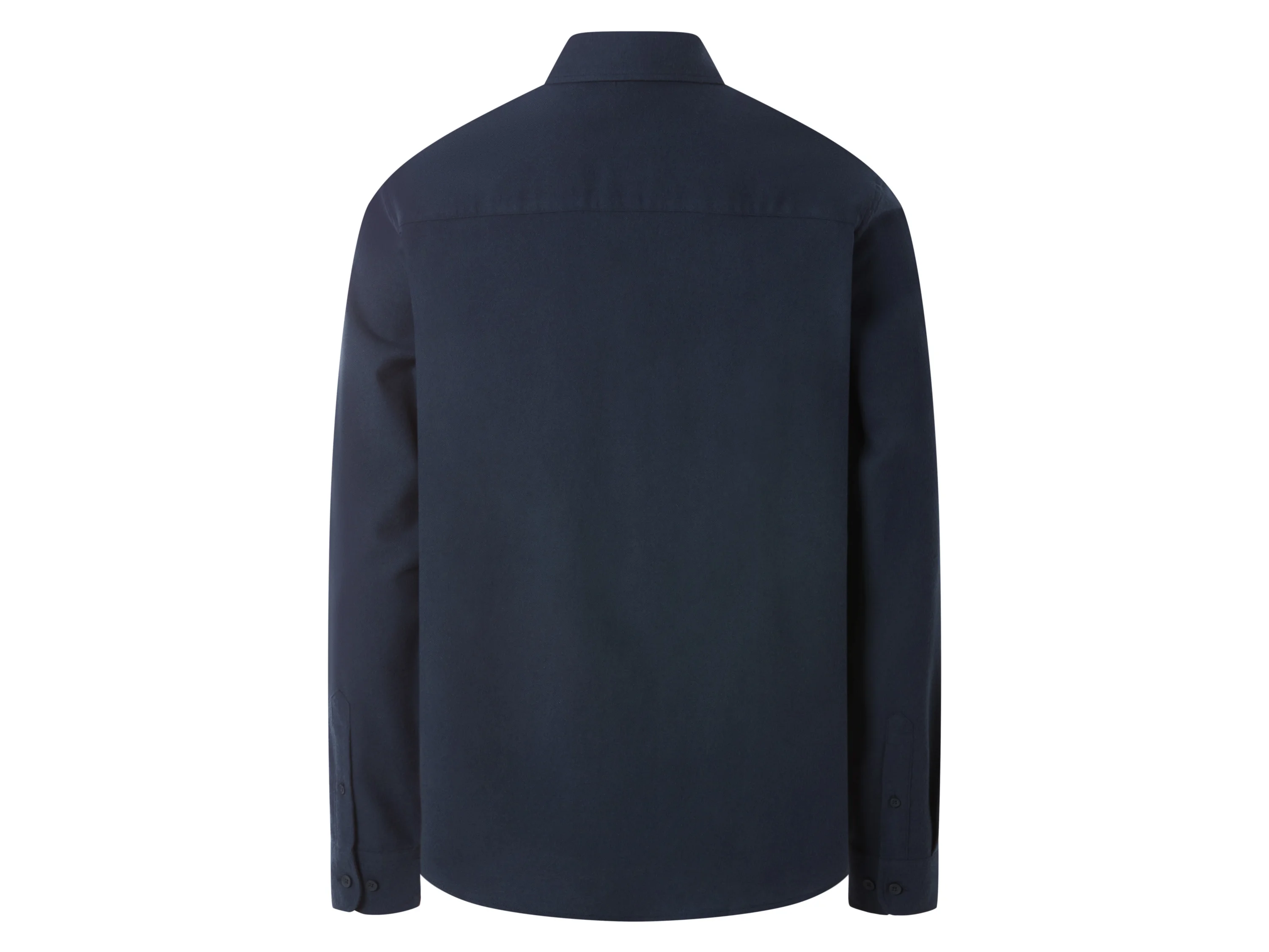 ESMARA MEN Herren Flanell-Freizeithemd (Navy, XL (43/44)) – Bild 3 von 3