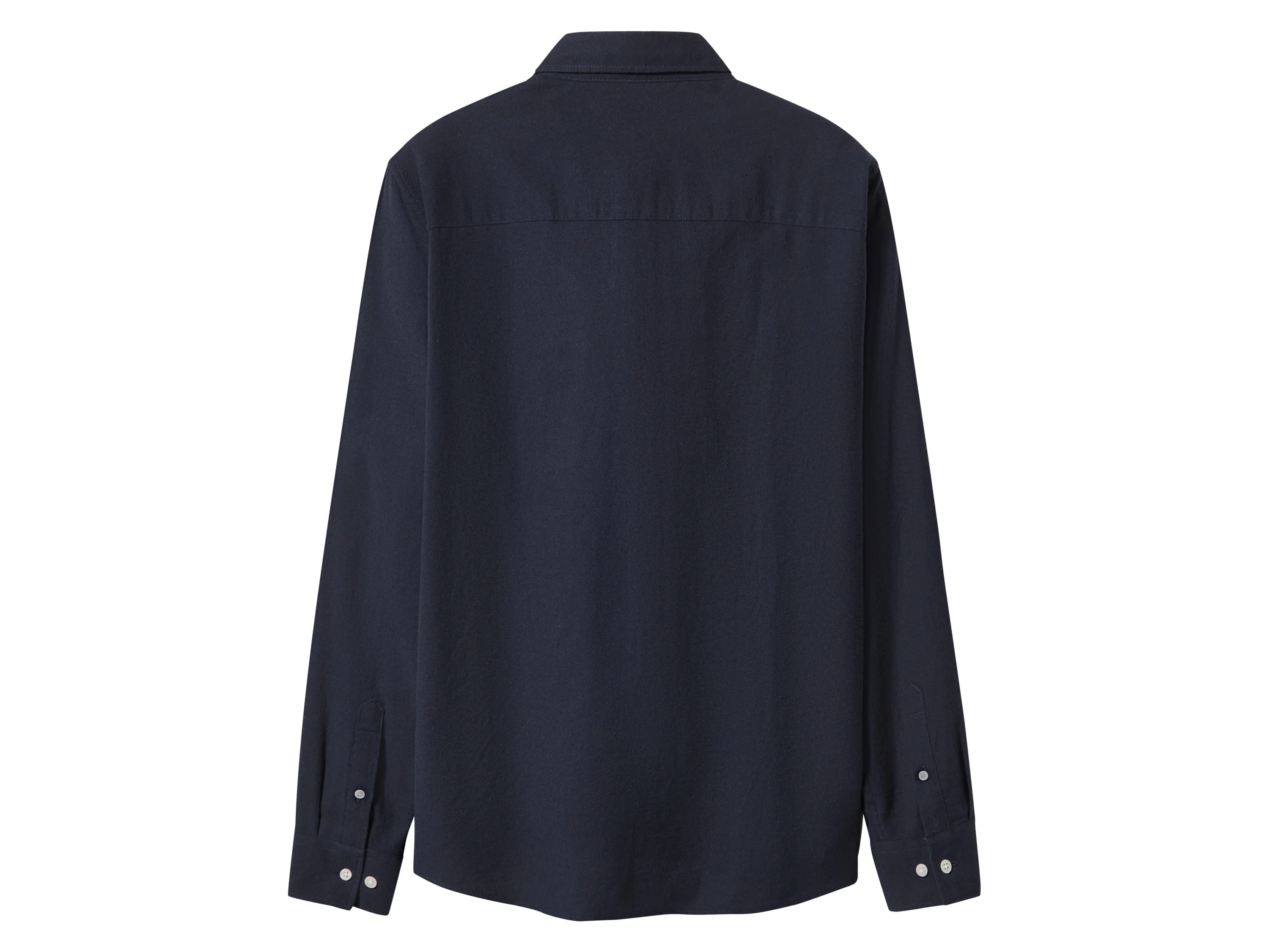 ESMARA MEN Herren Flanell-Freizeithemd (Navy, L (41/42)) – Bild 3 von 3
