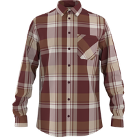 ESMARA MEN Herren Flanellhemd (rot/braun, M (39/40))