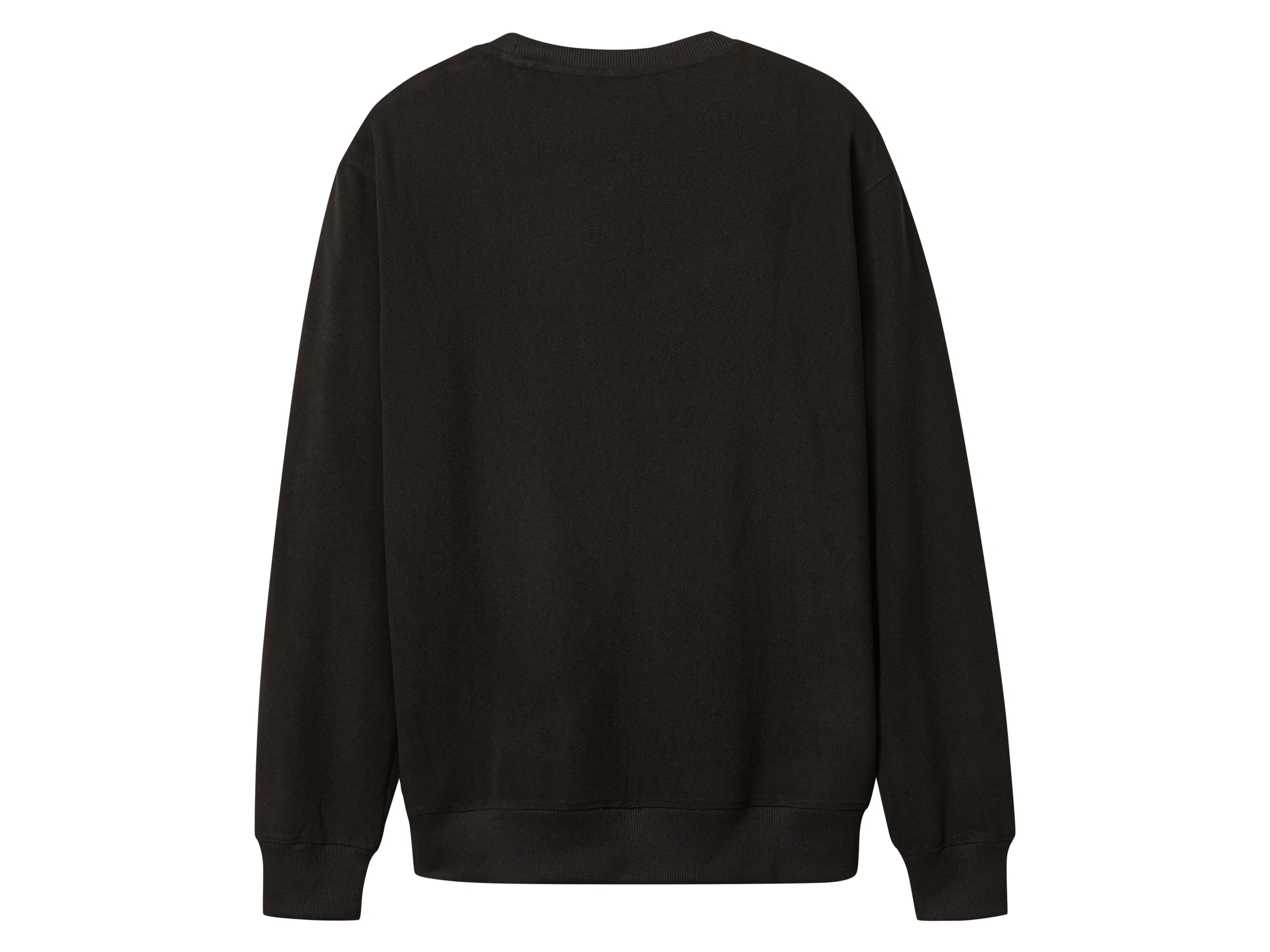ESMARA MEN Herren Fleecepullover (Schwarz, S (44/46)) – Bild 3 von 3