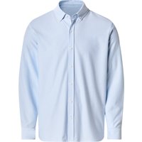 ESMARA MEN Herren Freizeithemd (Blau/Weiß, L(41/42))