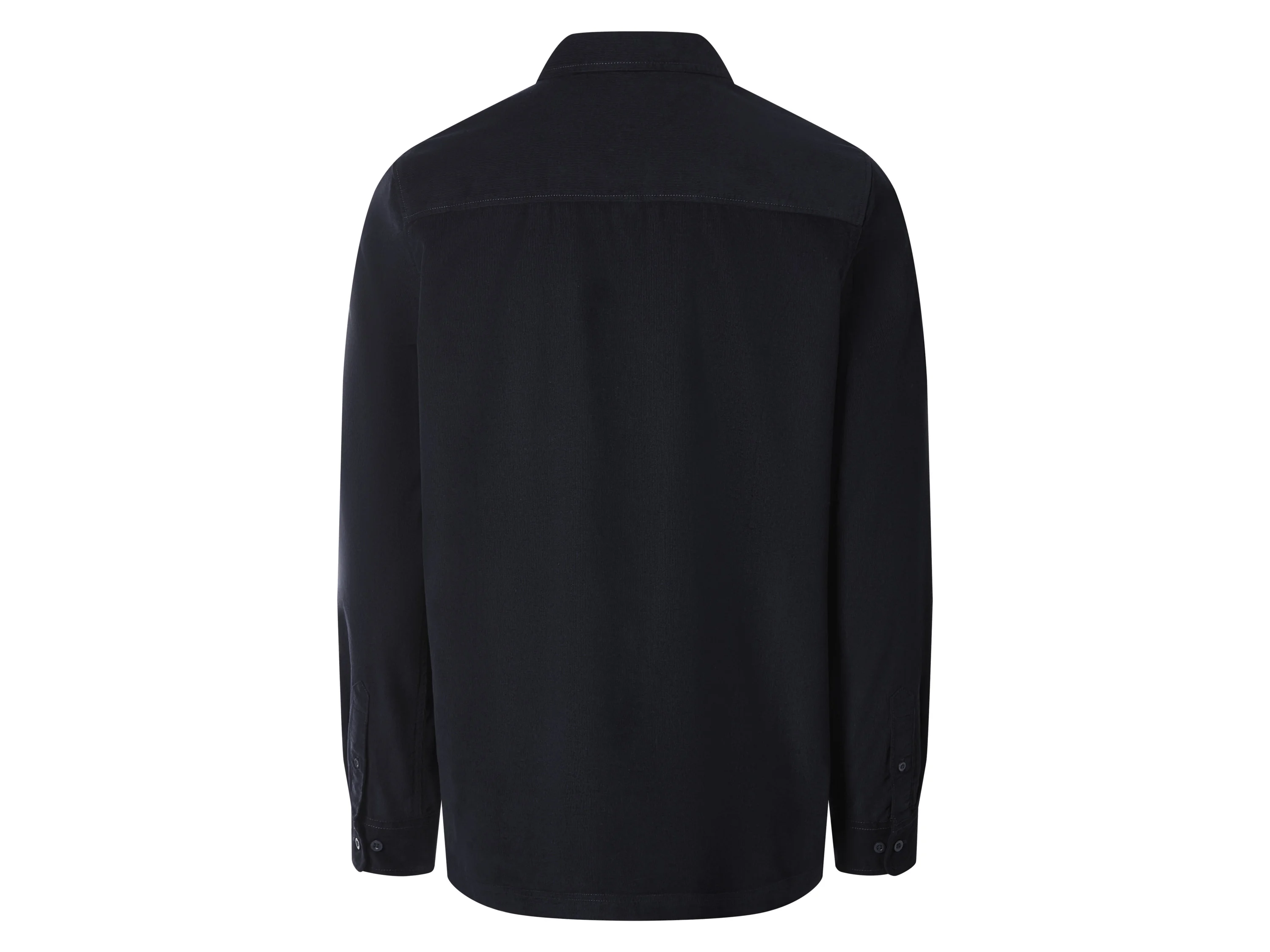 ESMARA MEN Herren Freizeithemd Cord (Navy, XL (43/44)) – Bild 3 von 4