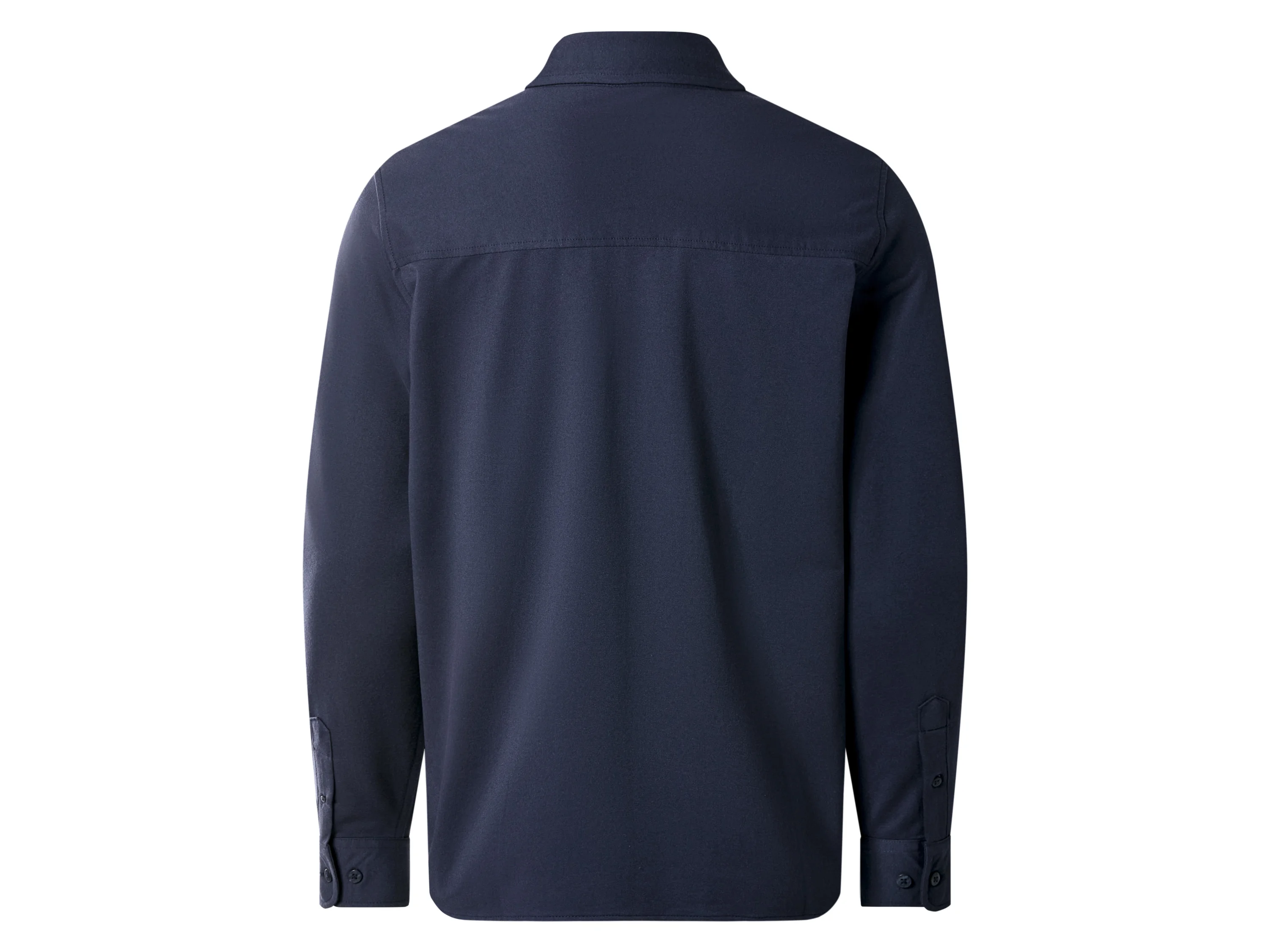 ESMARA MEN Herren Freizeithemd (Navy, L(41/42)) – Bild 3 von 4