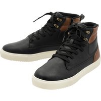 ESMARA MEN Herren Freizeitschuh High Cut (Schwarz/Braun, 45)