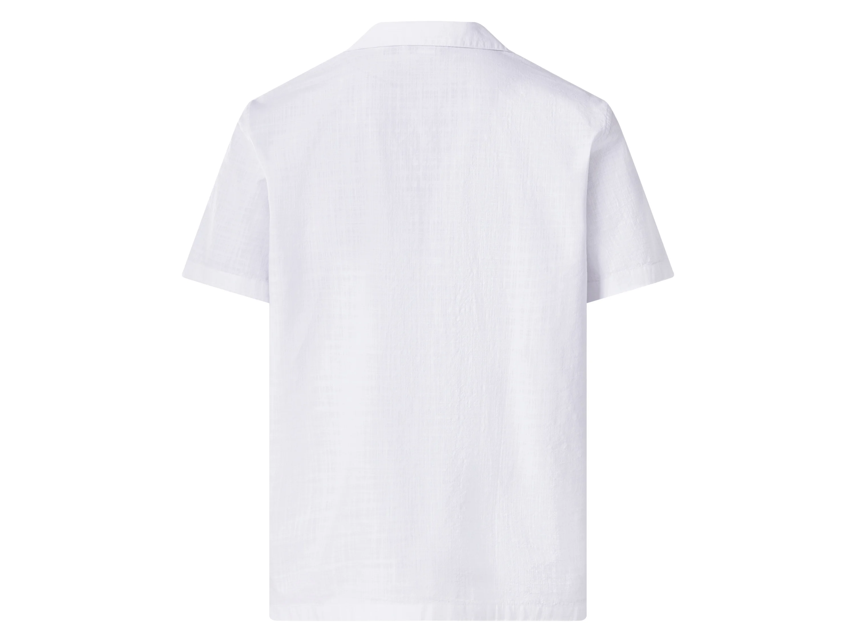 ESMARA MEN Herren Hemd, Regular Fit (Weiß, XL (43/44)) – Bild 3 von 4