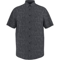 ESMARA MEN Herren Hemd mit Leinen (Grau, L(41/42))