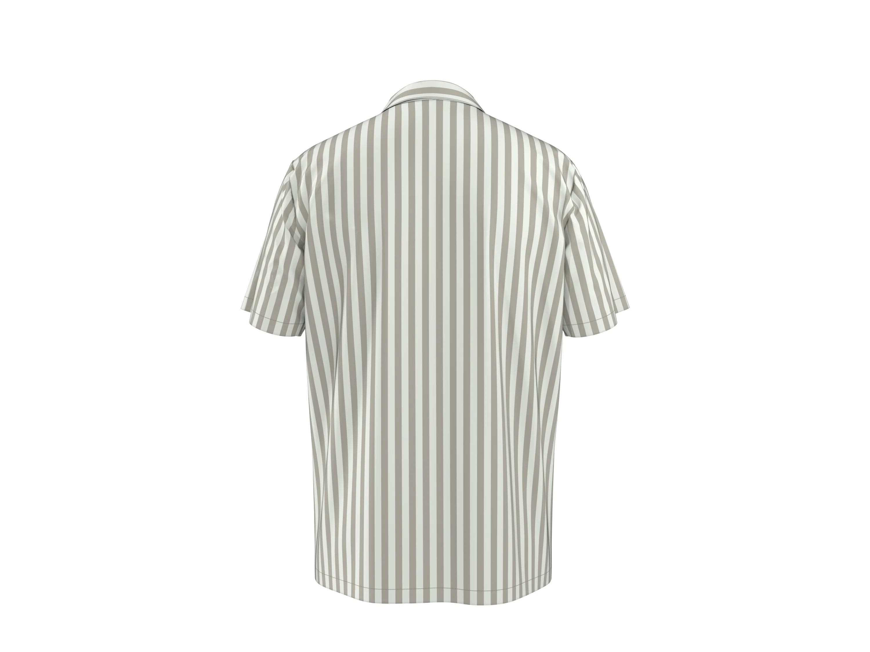 ESMARA MEN Herren Hemd mit Leinen (Streifen, XXL(45/46)) – Bild 3 von 4