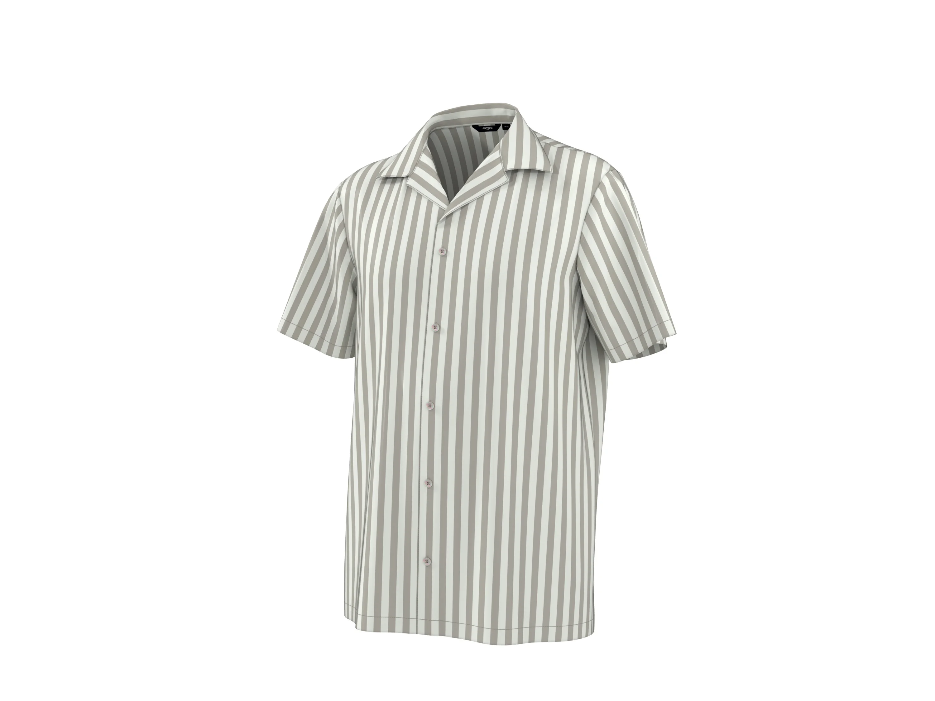 ESMARA MEN Herren Hemd mit Leinen (Streifen, XXL(45/46)) – Bild 4 von 4